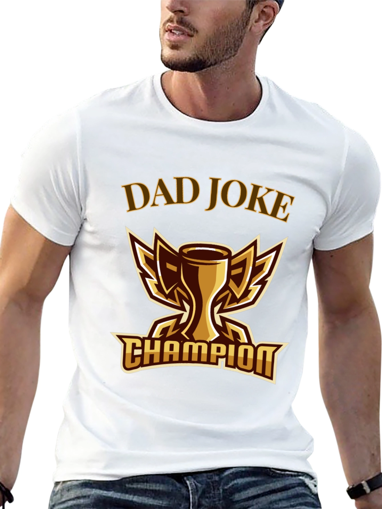 Dad Joke Champion Graphic Tee