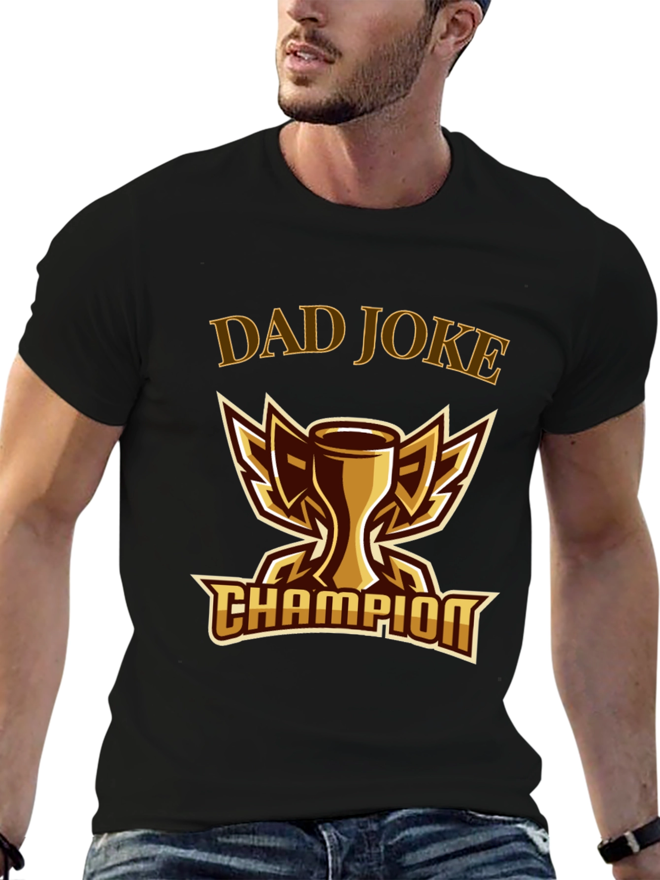 Dad Joke Champion Graphic Tee