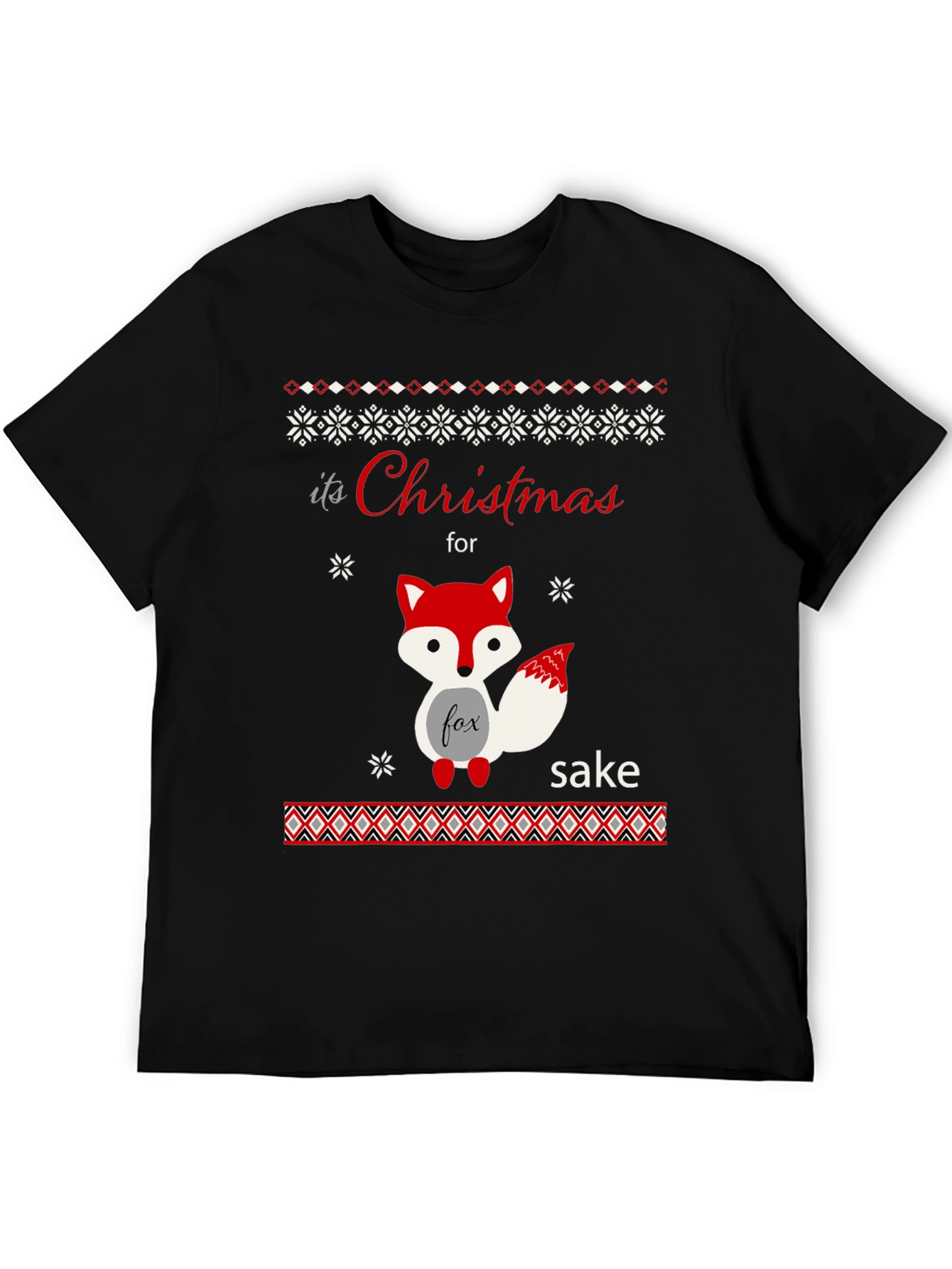 Funny Christmas Fox T-Shirt