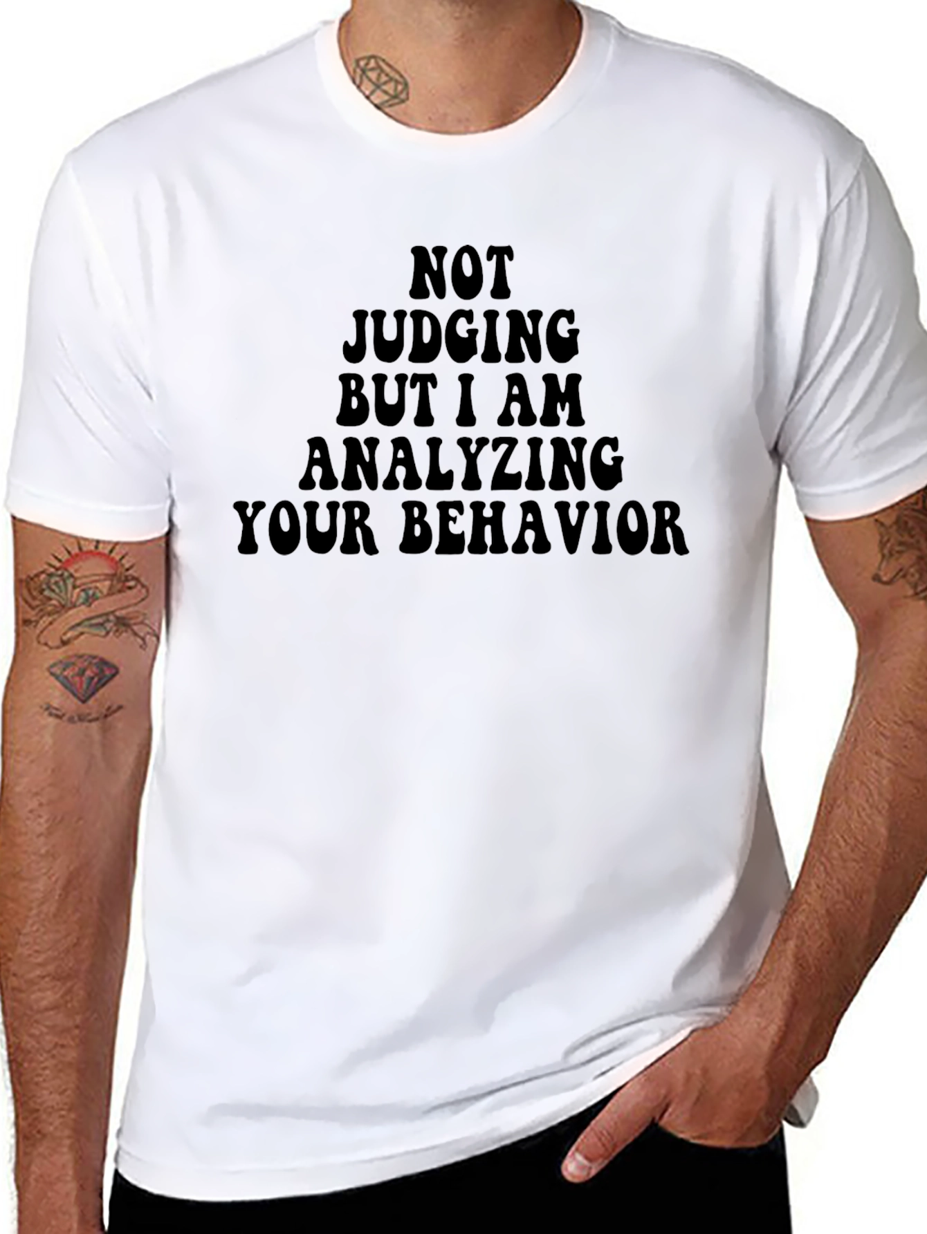 Analyzing Your Behavior Graphic T-Shirt