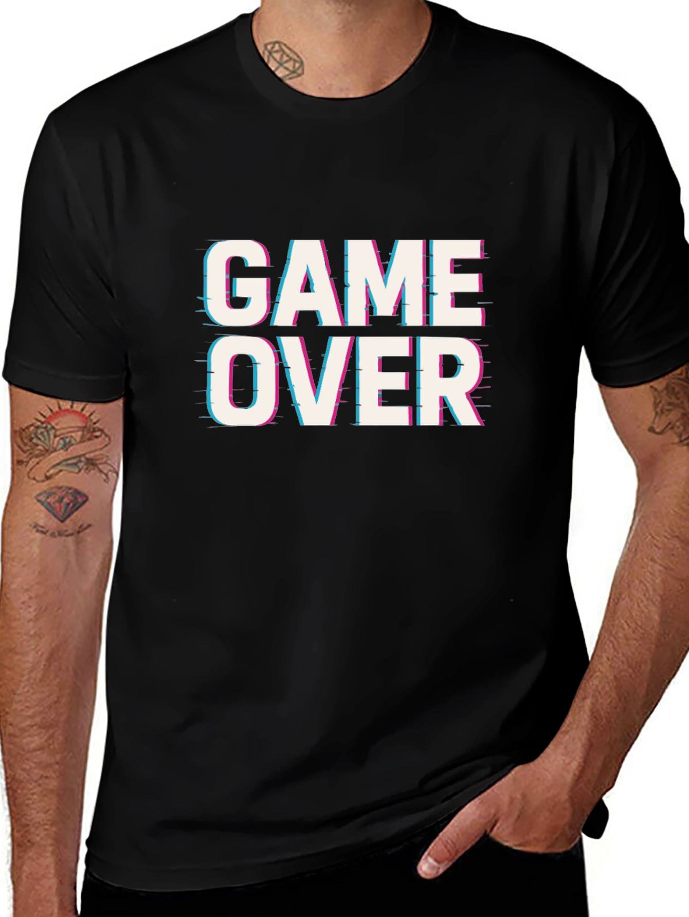 Game Over T-Shirt - Gamer Style Tee