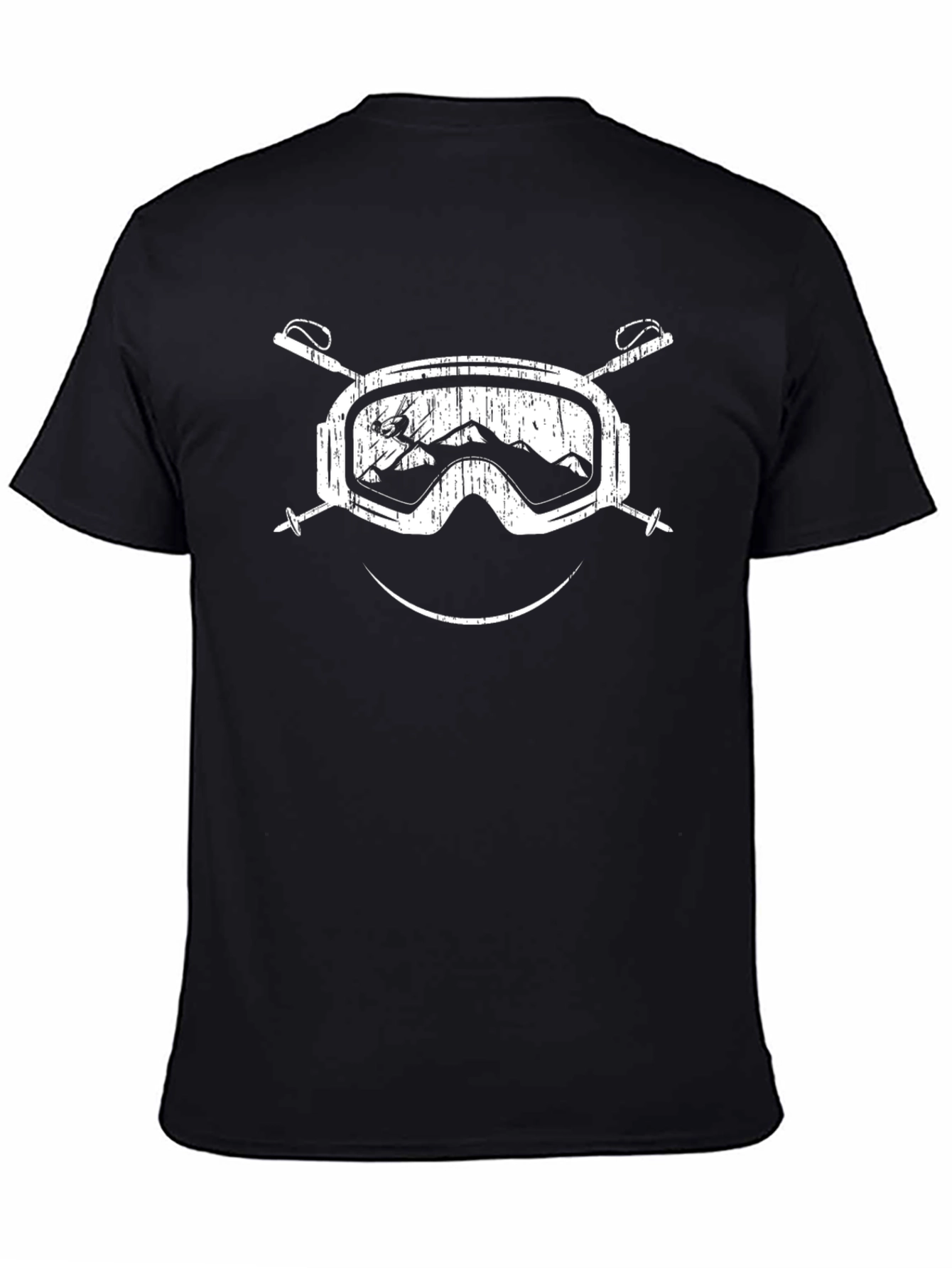 Ski Goggles Graphic T-Shirt - Mountain Adventure Tee
