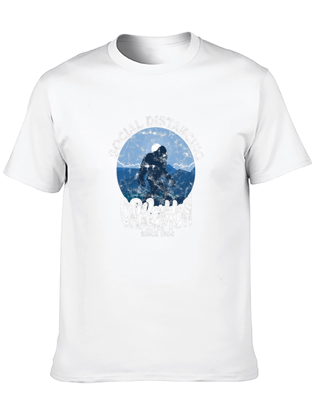 Social Distancing World Champion Graphic Tee