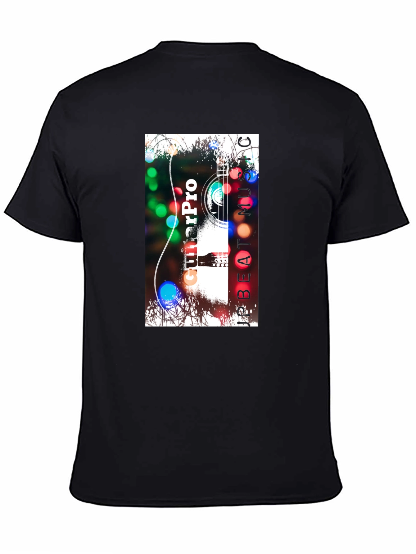 GuitarPro Music T-Shirt - Black Graphic Tee