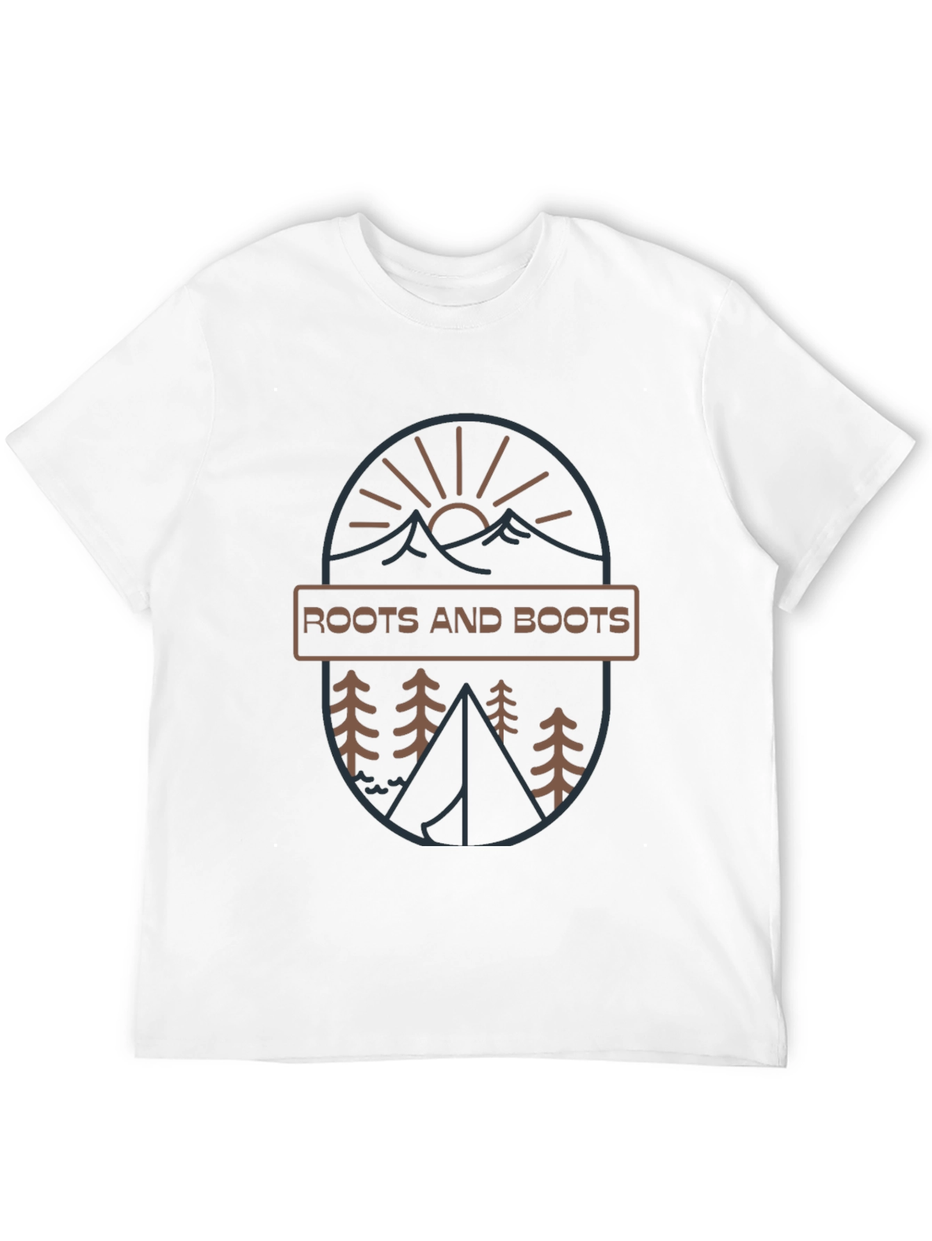 Roots and Boots T-Shirt: Camping Adventure