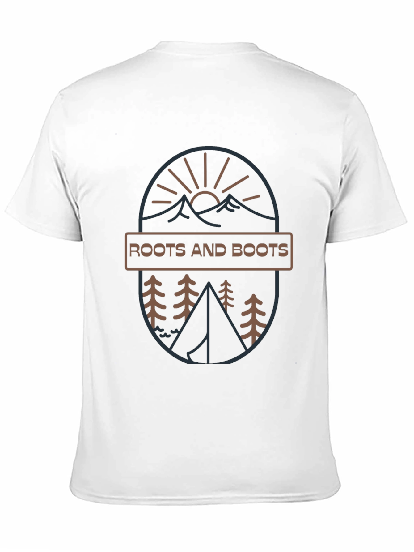Roots and Boots T-Shirt: Camping Adventure