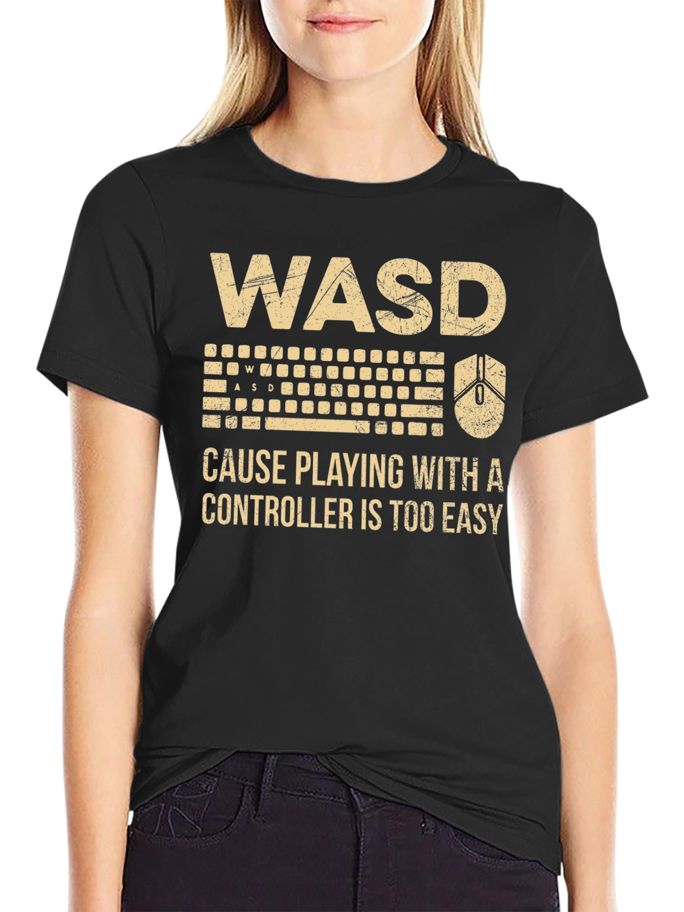 WASD Gaming Tee: PC Master Race T-Shirt