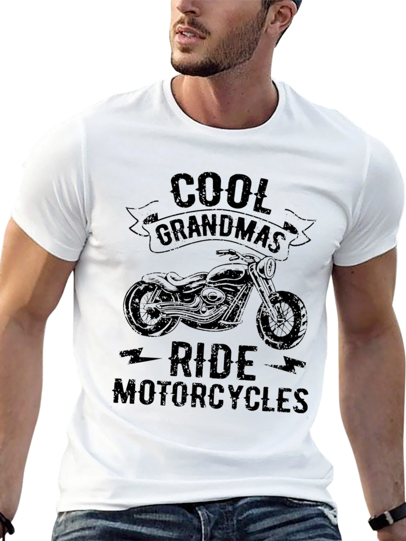 Cool Grandmas Ride Motorcycles T-Shirt