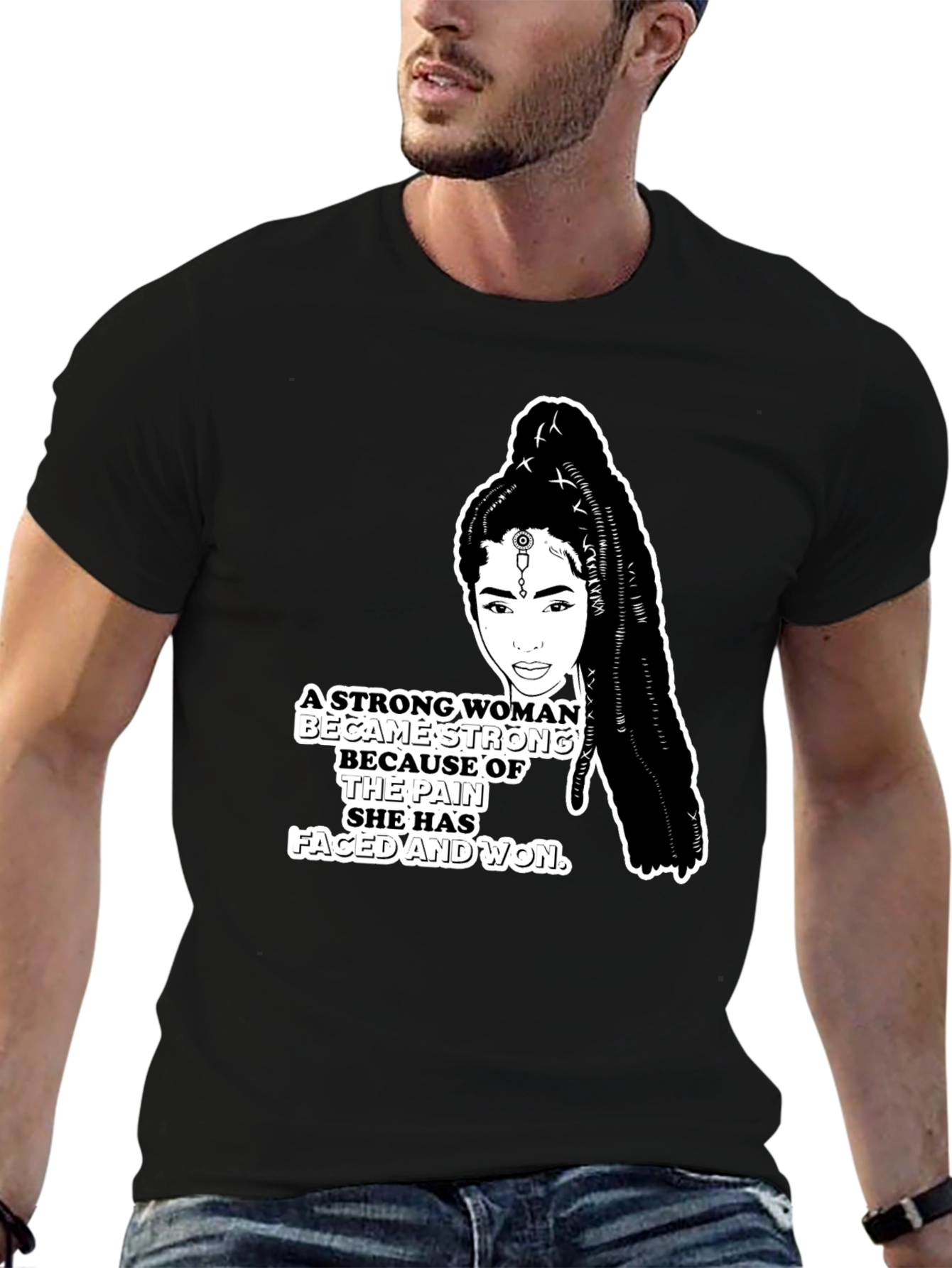 Empowered Woman Graphic Tee - Inspirational Design