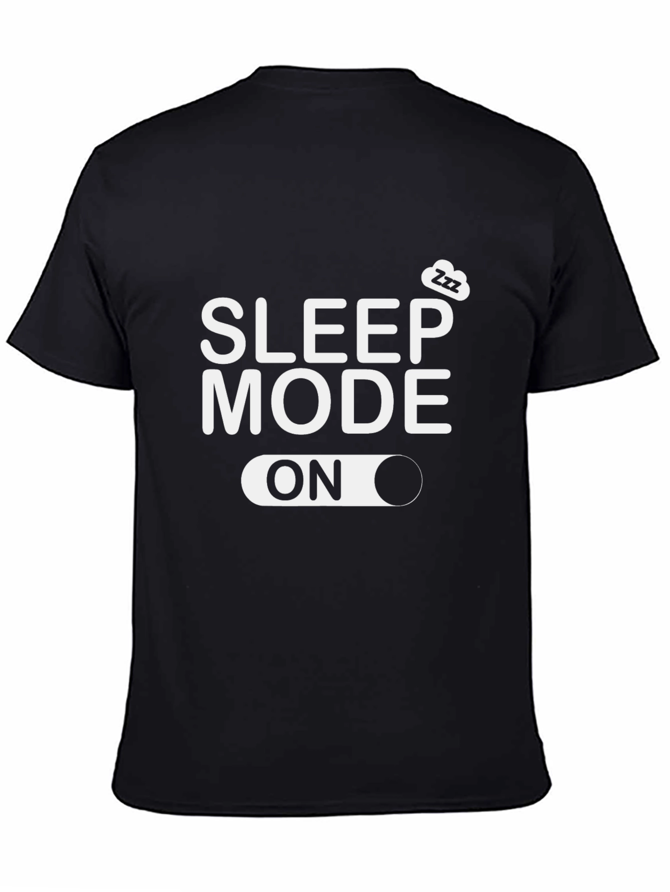 Sleep Mode On T-Shirt - Comfy Black Tee