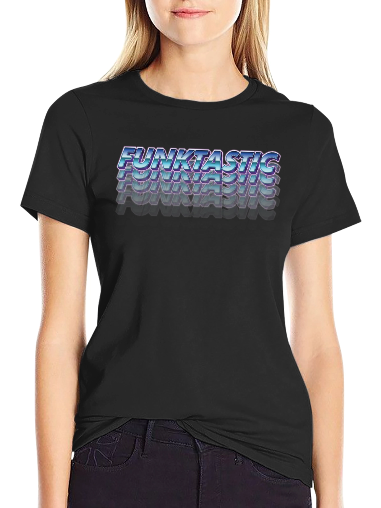 Funktastic Graphic Tee - Black