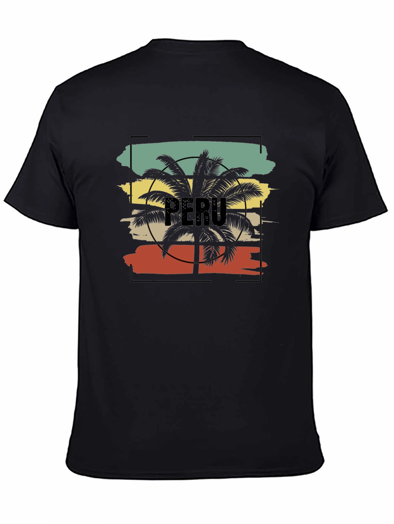 Peru Palm Tree T-Shirt - Vacation Vibes