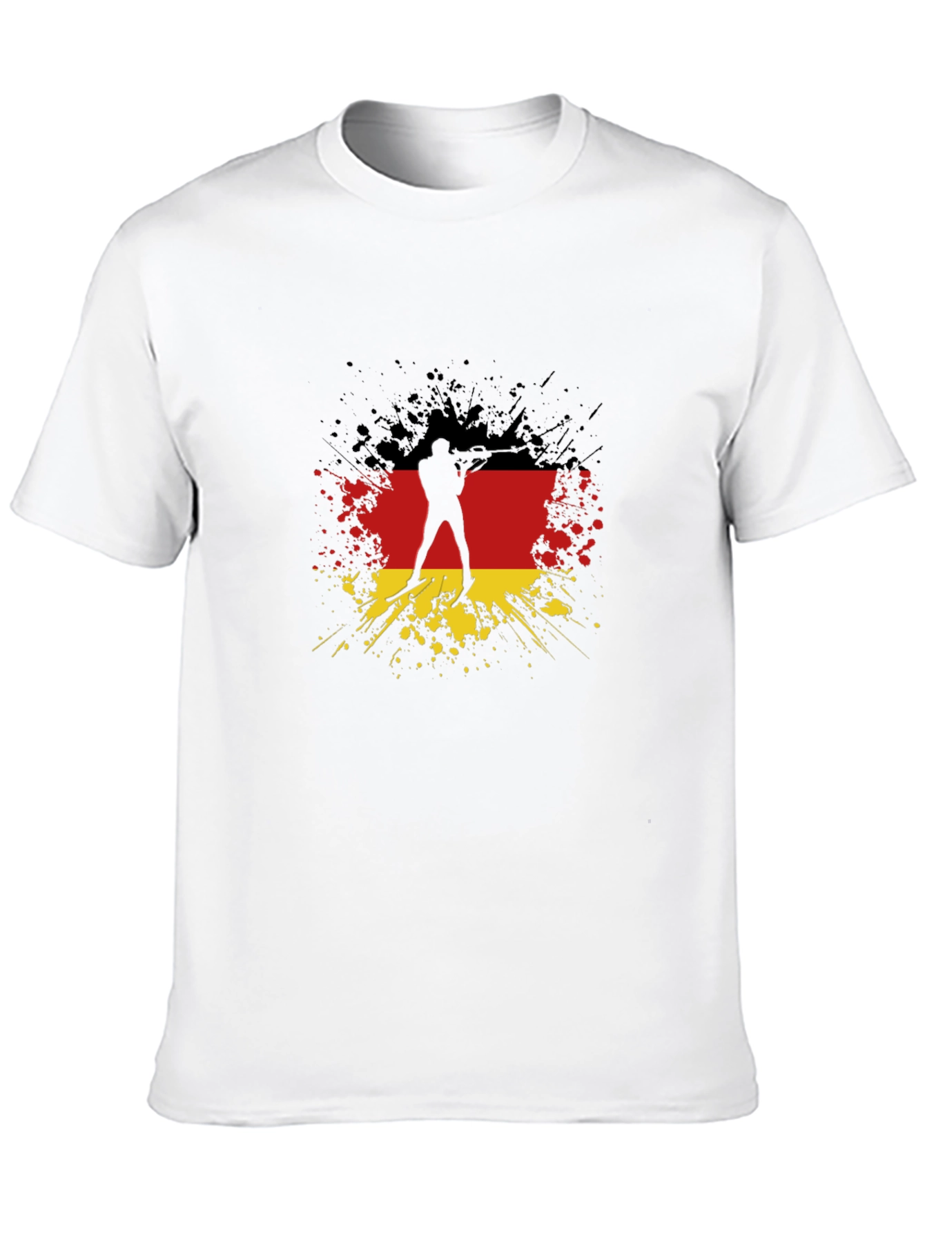 German Flag Biathlon T-Shirt