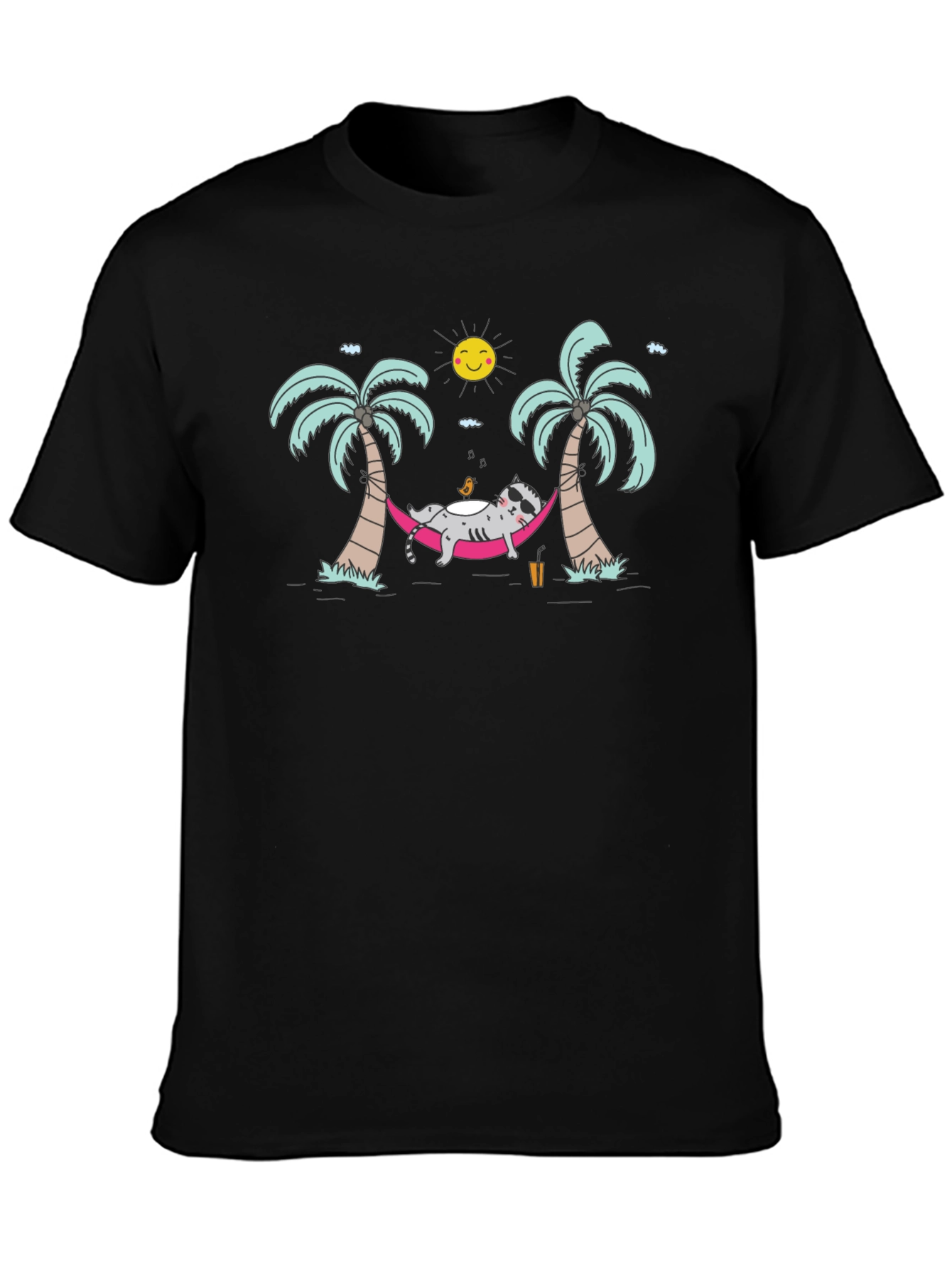 Relaxed Raccoon Hammock Tee