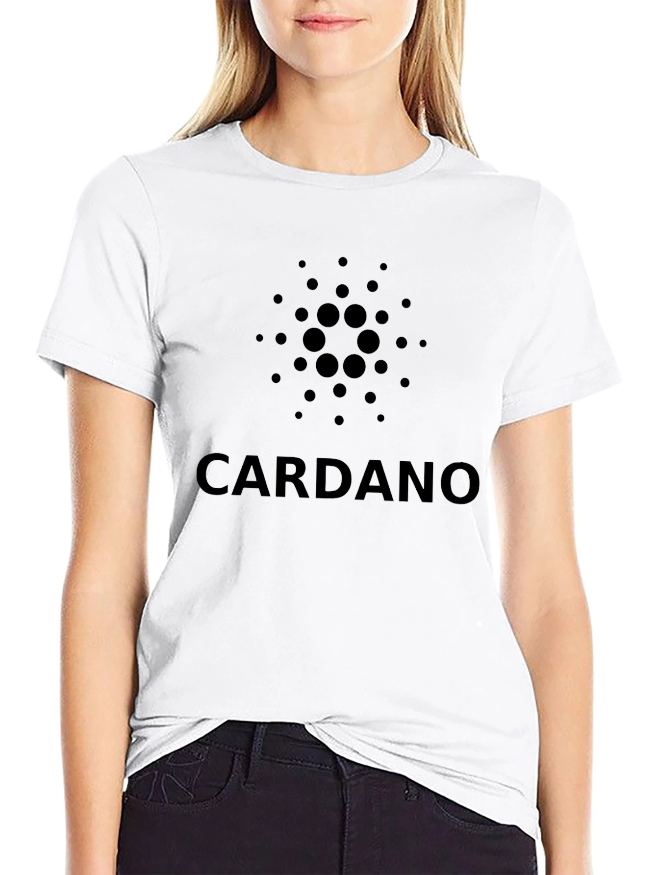 Cardano ADA Crypto T-Shirt - Black
