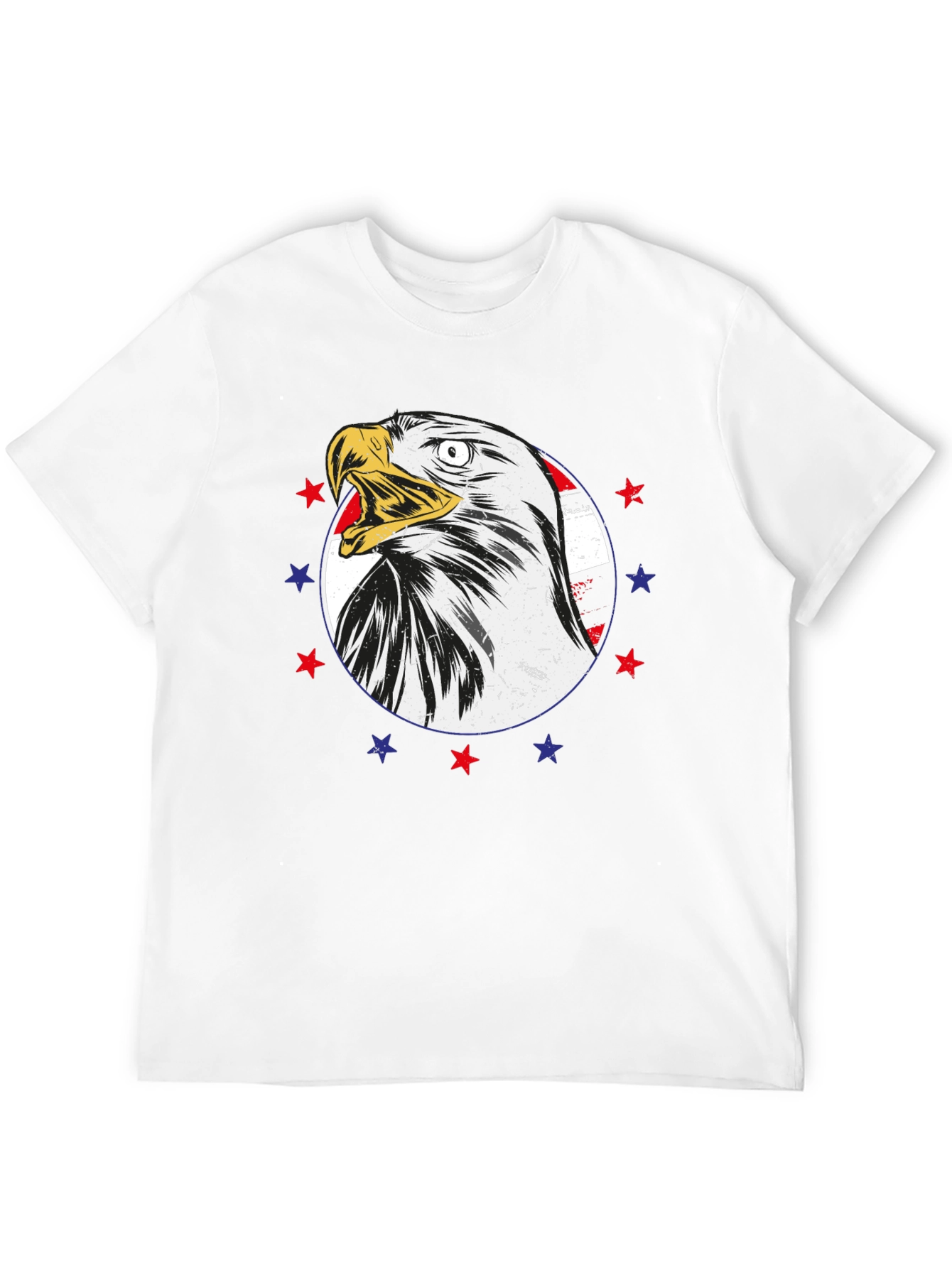 American Eagle Graphic T-Shirt Patriotic Design