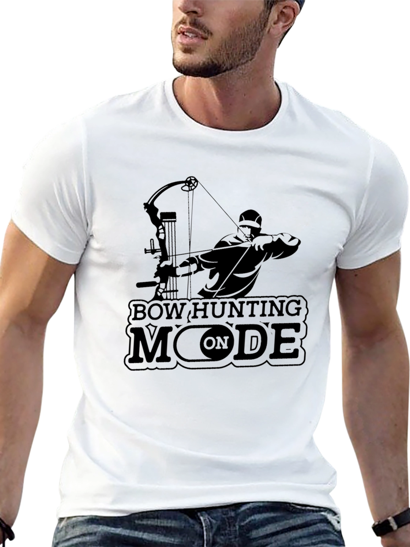 Bow Hunting Mode On Graphic T-Shirt