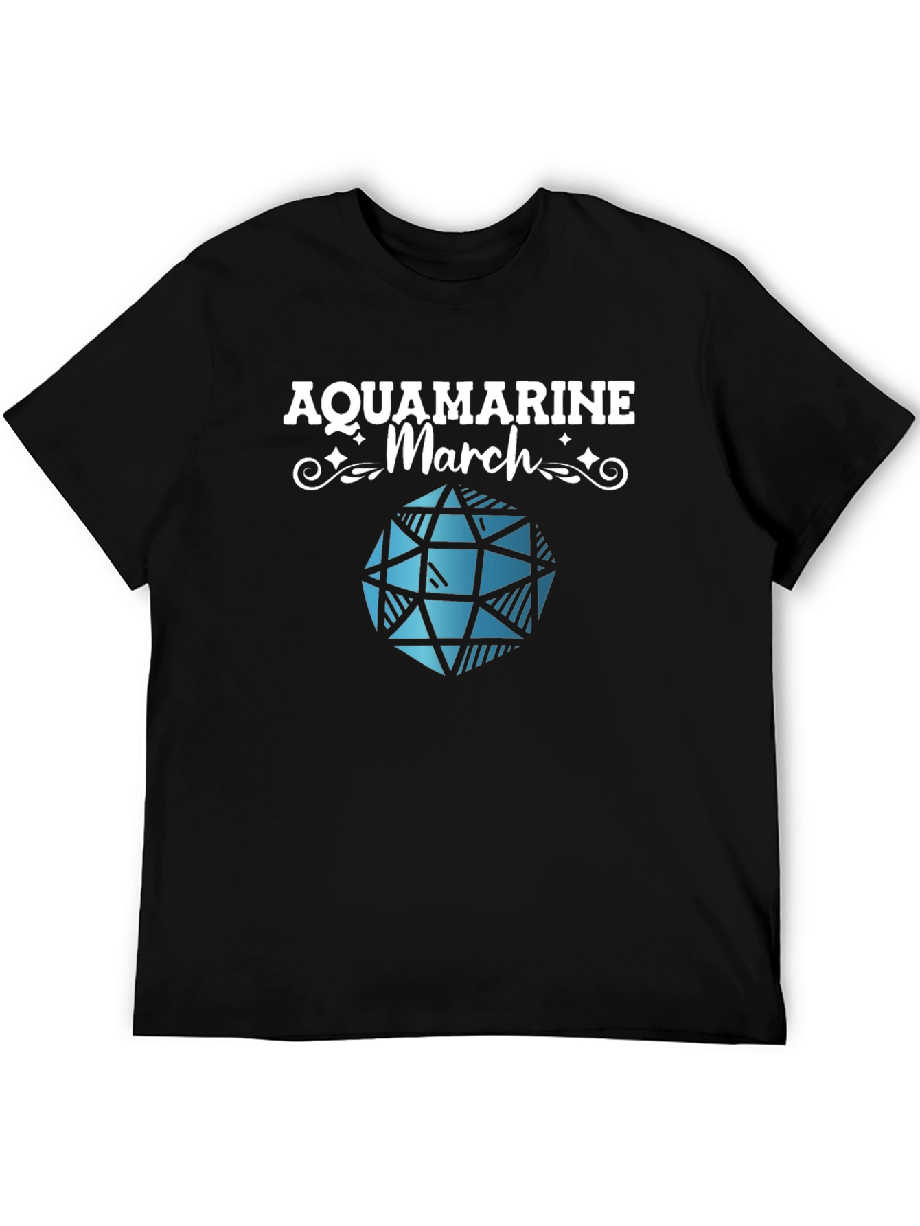 Aquamarine March Gemstone T-Shirt