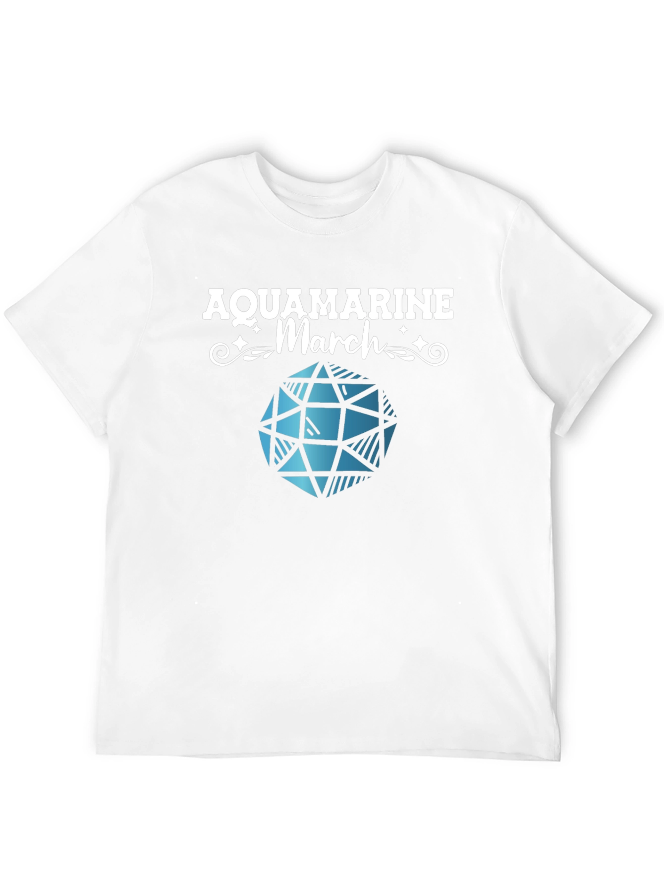 Aquamarine March Gemstone T-Shirt
