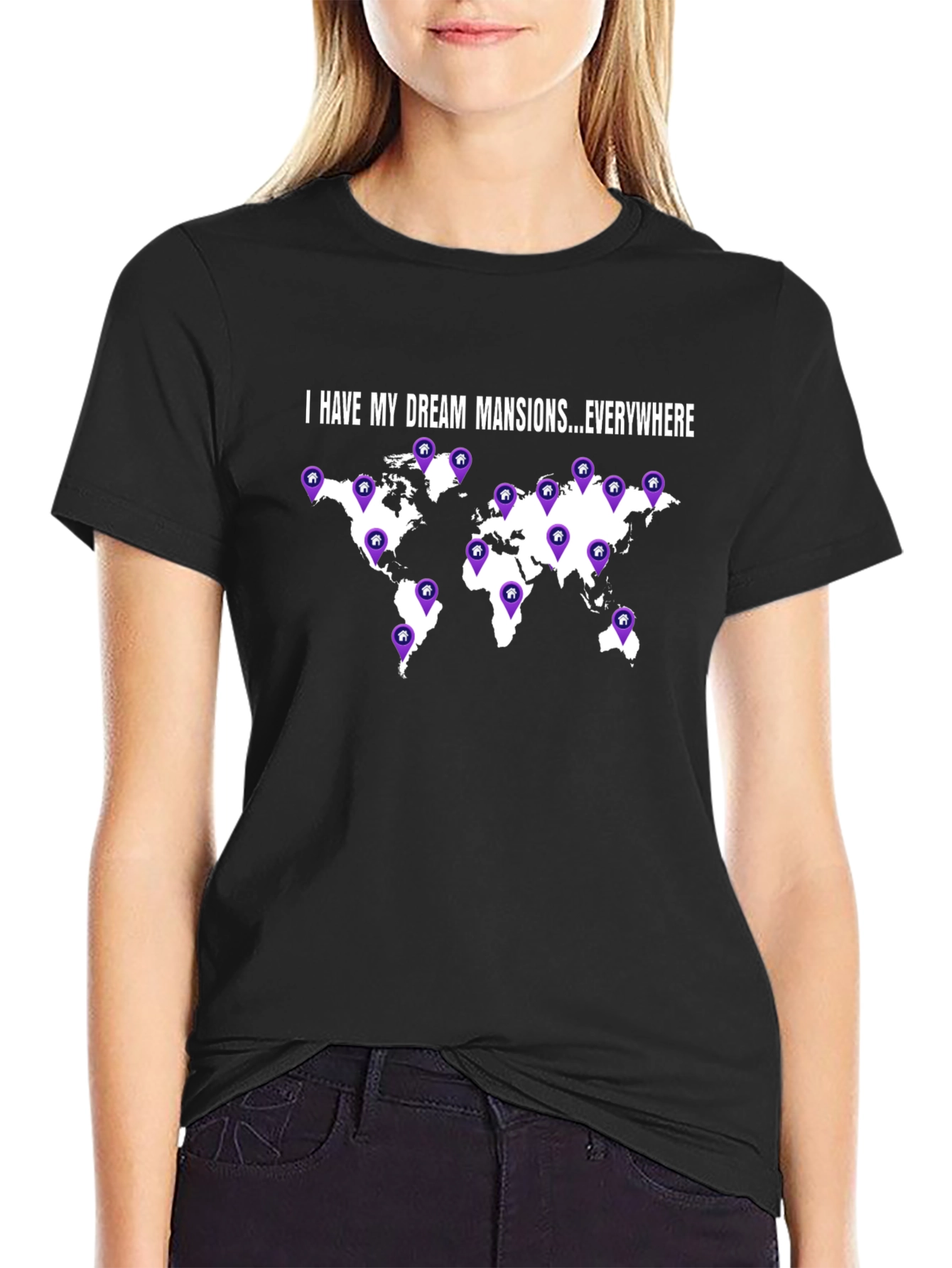 Dream Mansions Everywhere Graphic T-Shirt