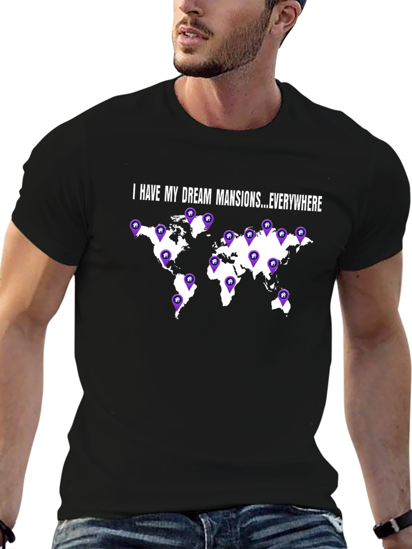 Dream Mansions Everywhere Graphic T-Shirt