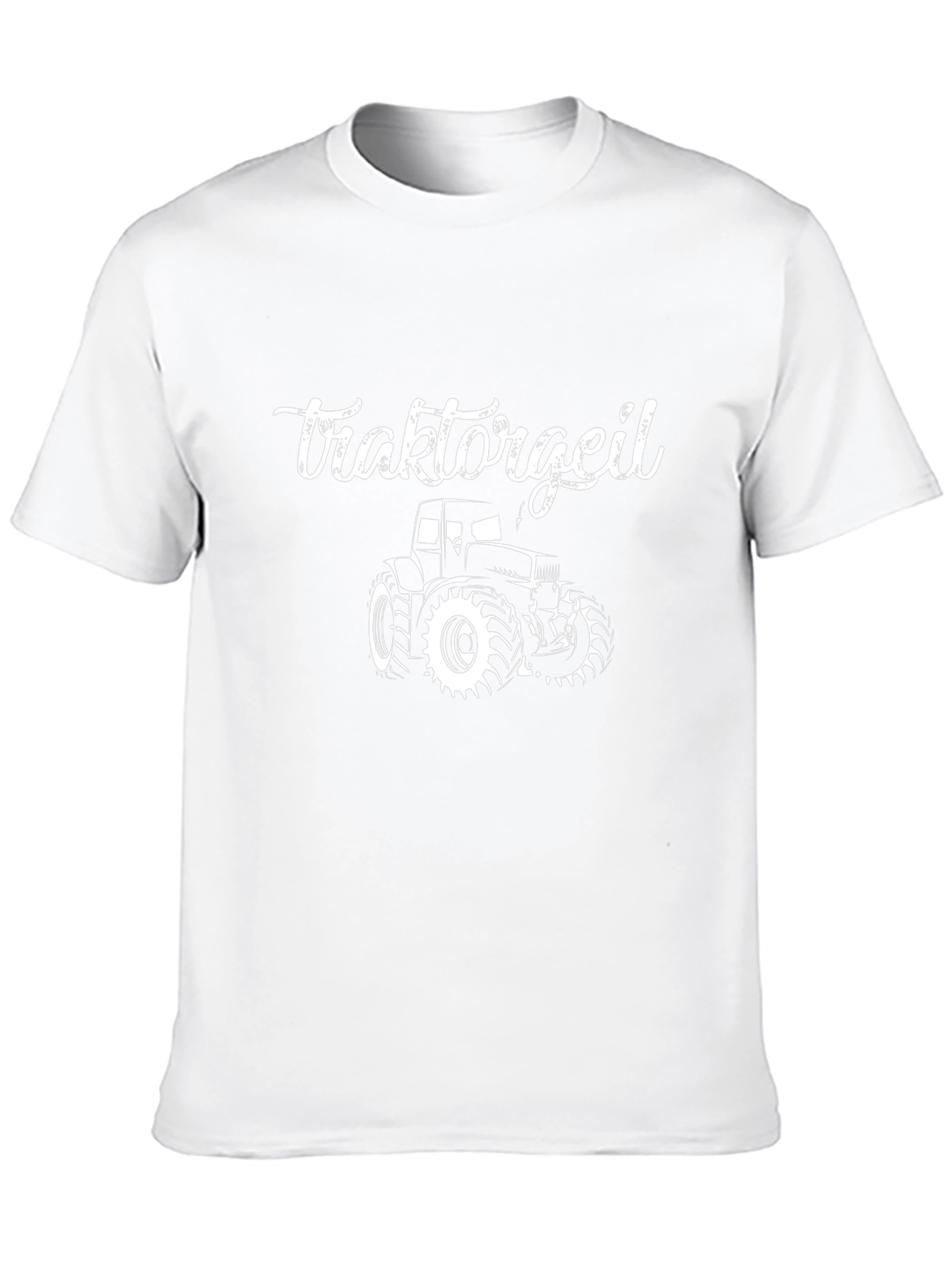 Tractorgeil Graphic Tee - Black Cotton T-Shirt