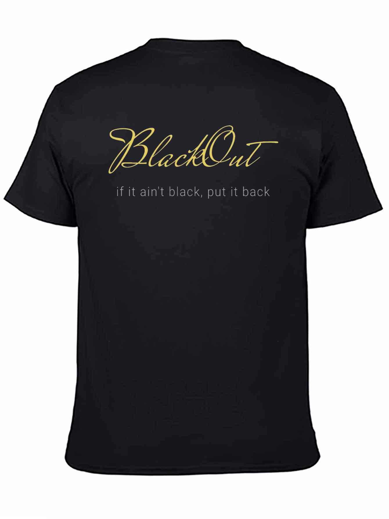 BlackOut Graphic T-Shirt
