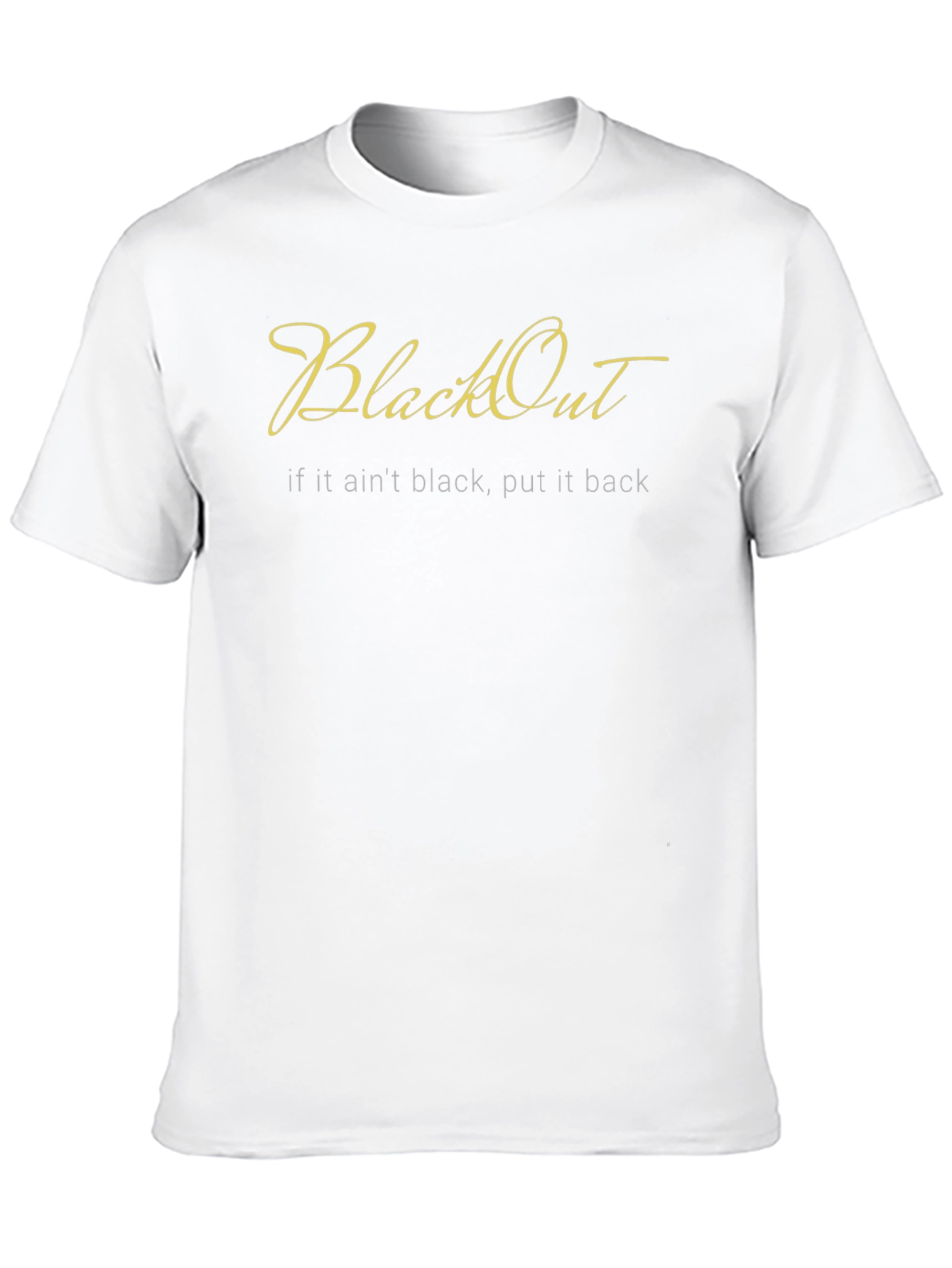BlackOut Graphic T-Shirt