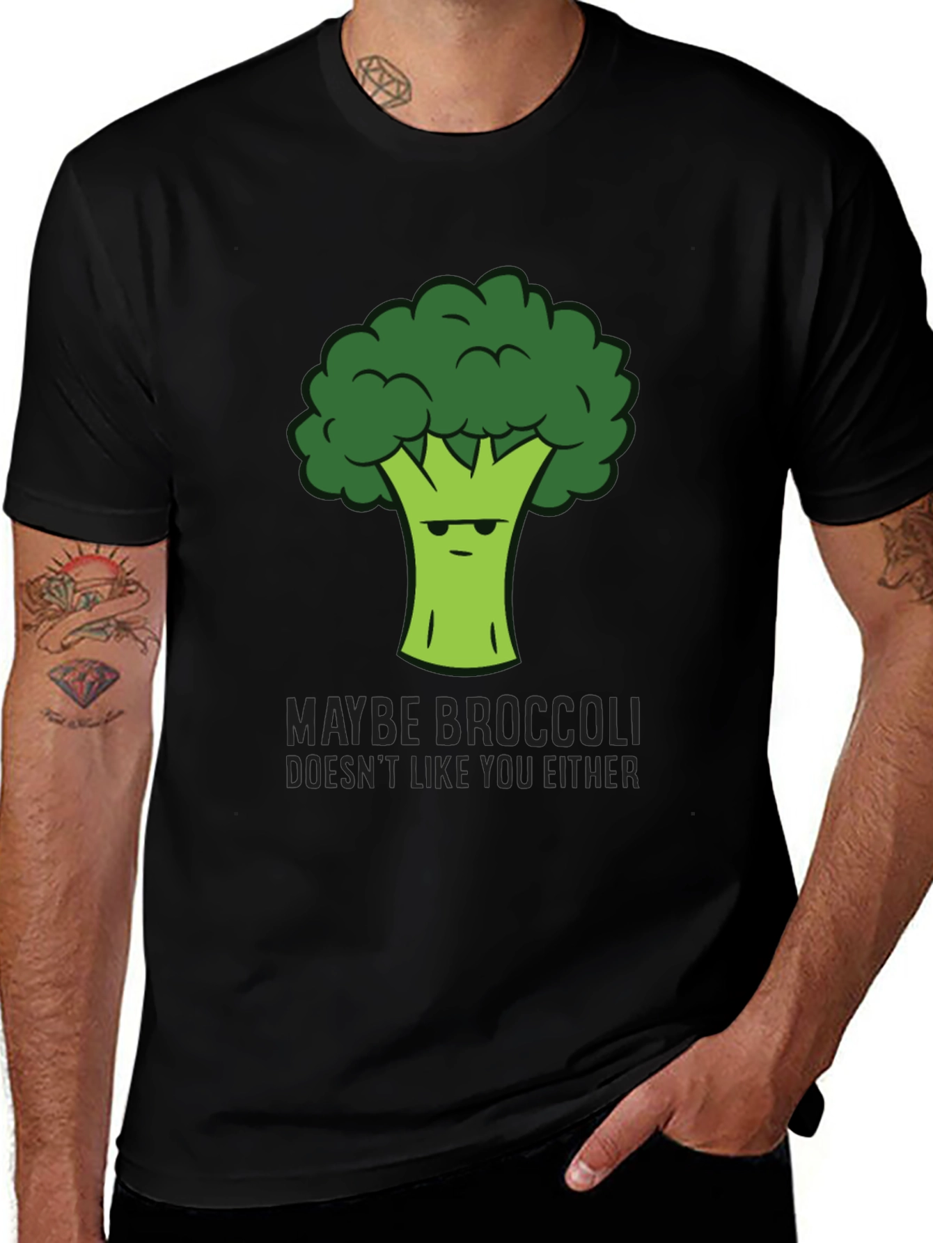 Maybe Broccoli Doesnt Like You T-Shirt