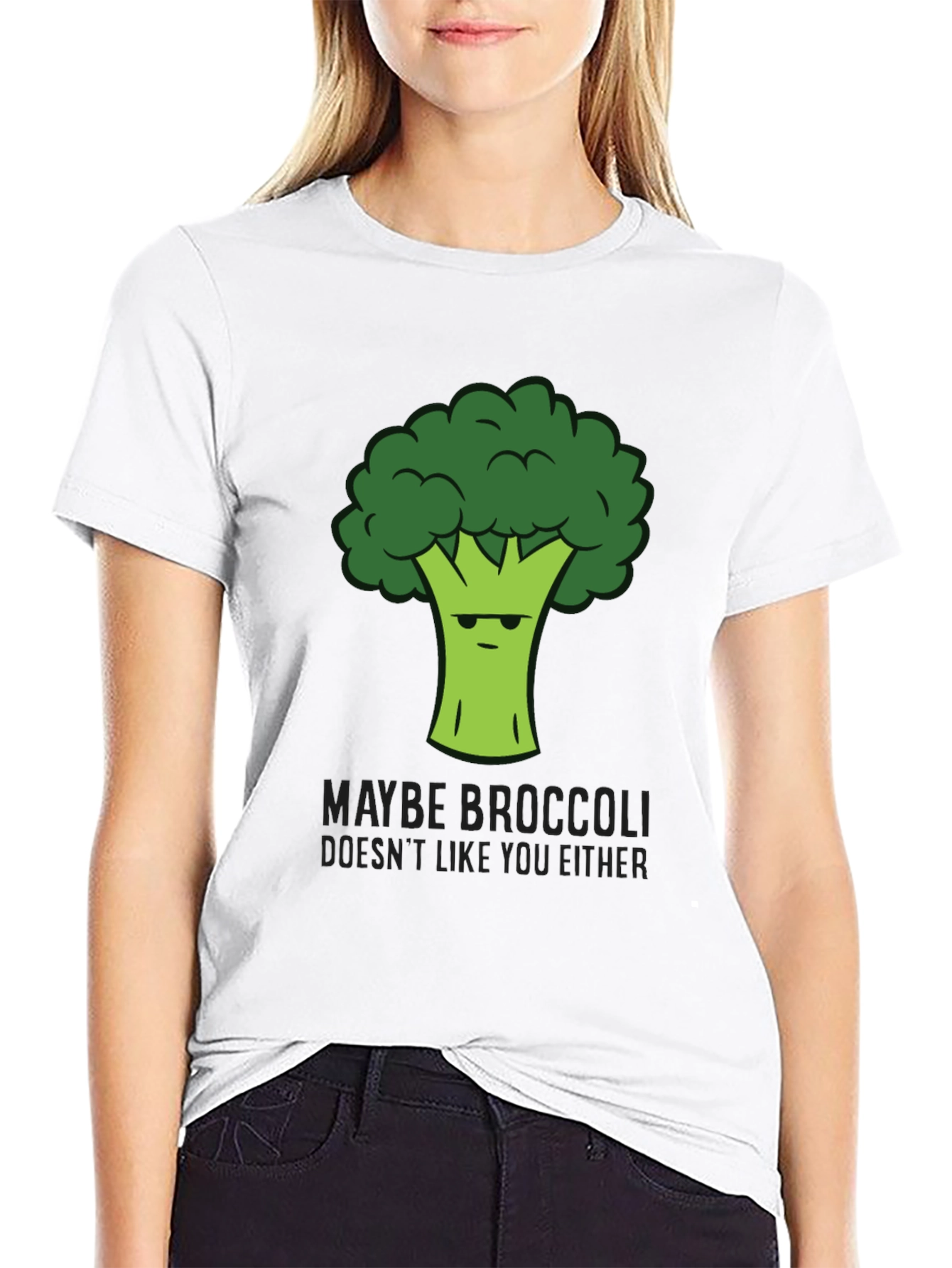 Maybe Broccoli Doesnt Like You T-Shirt