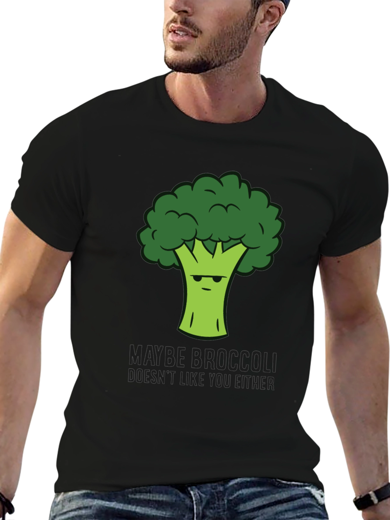 Maybe Broccoli Doesnt Like You T-Shirt