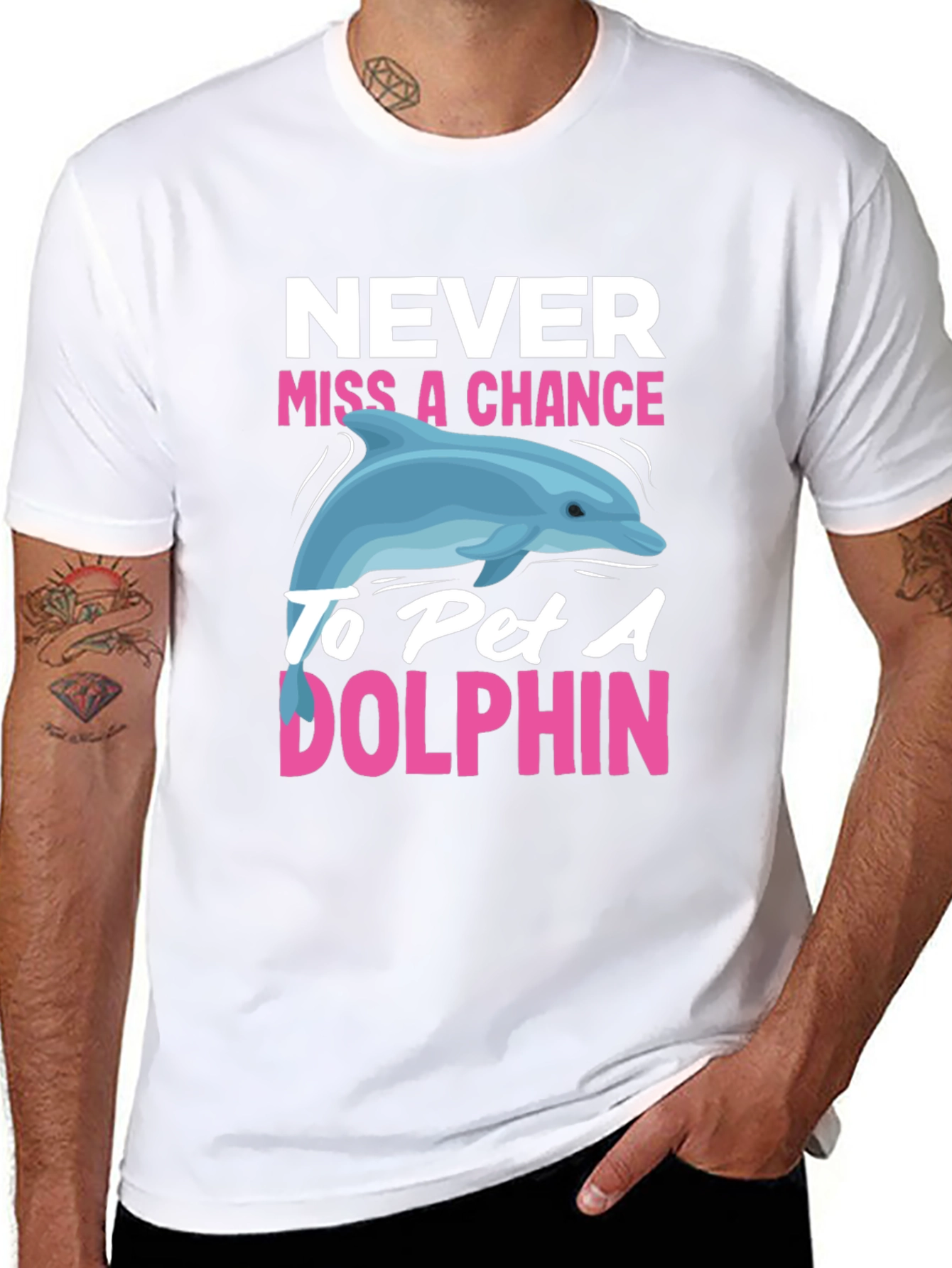 Never Miss a Chance to Pet a Dolphin T-Shirt