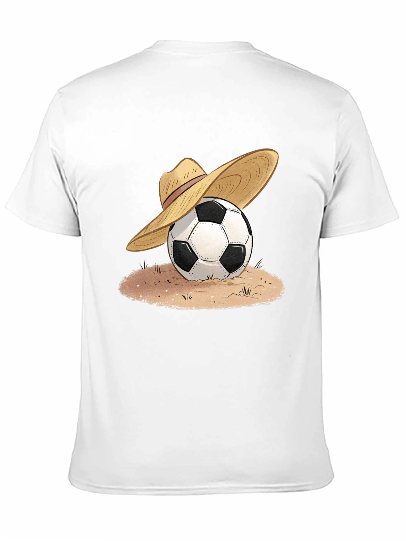 Soccer Ball Sombrero Graphic Tee