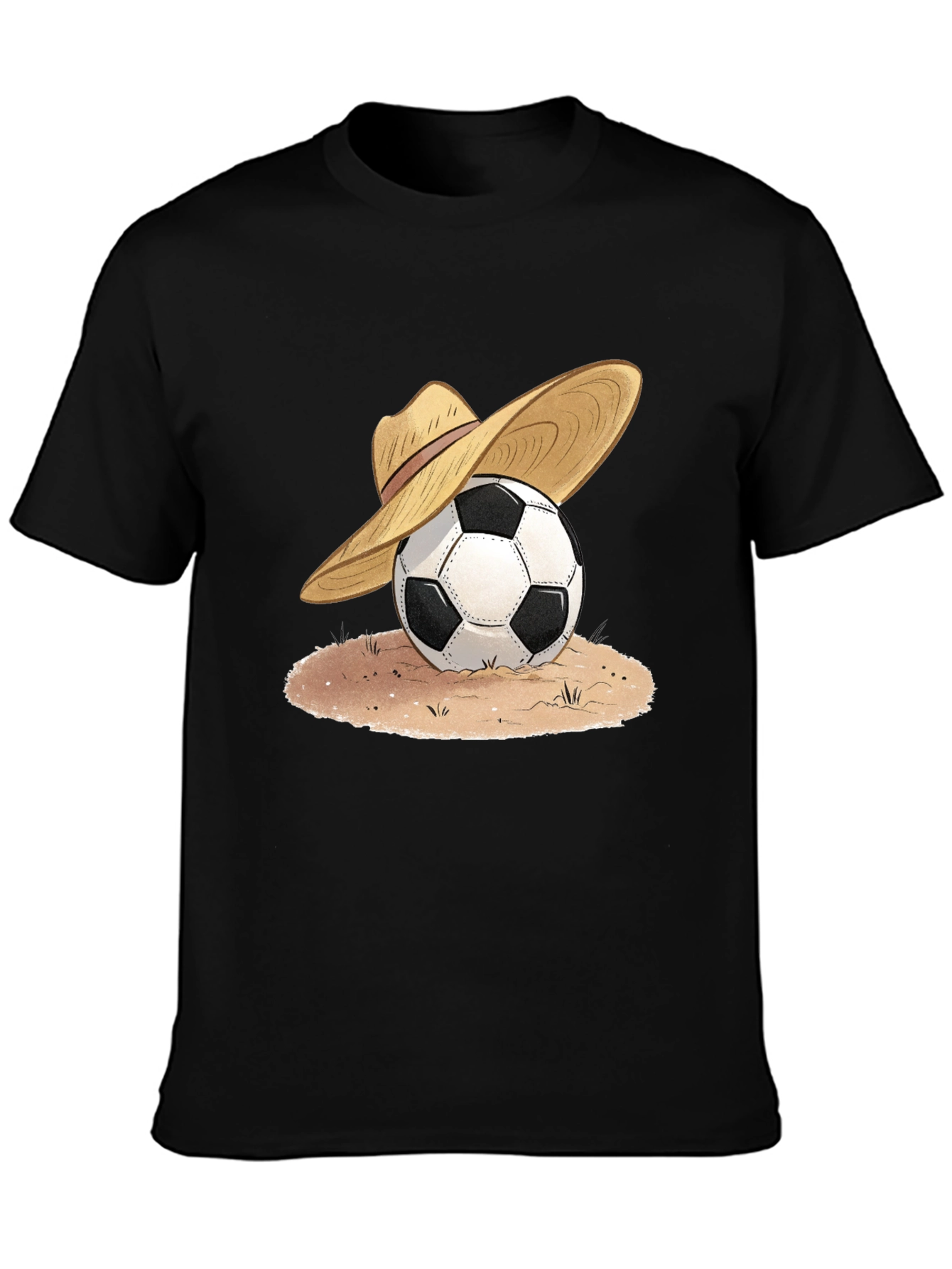 Soccer Ball Sombrero Graphic Tee