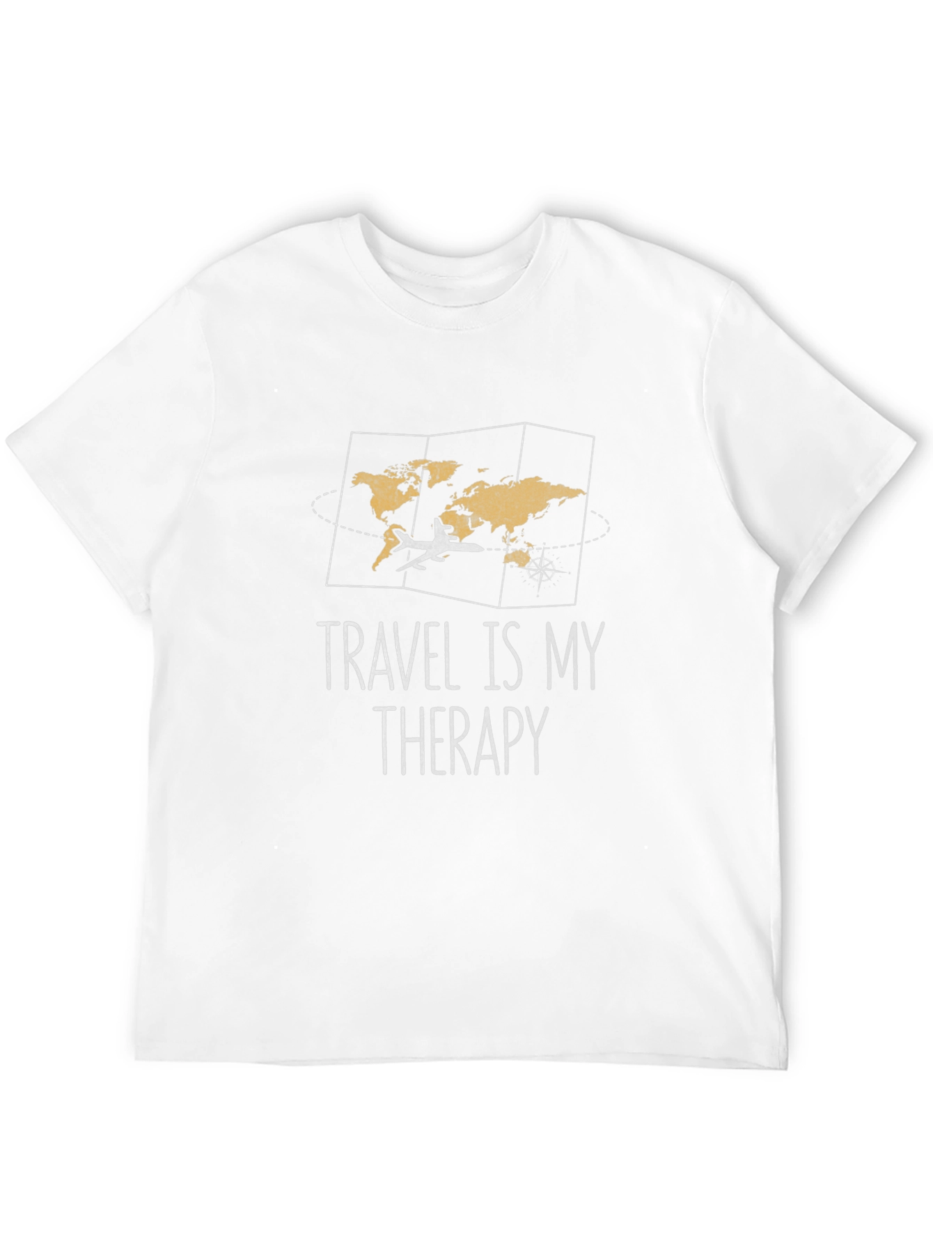 Travel Is My Therapy Graphic T-Shirt