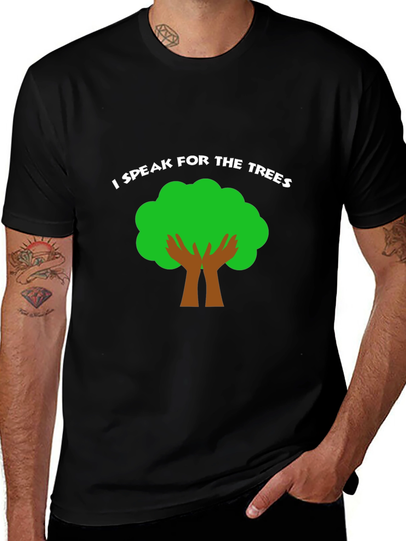 I Speak for the Trees Graphic Tee