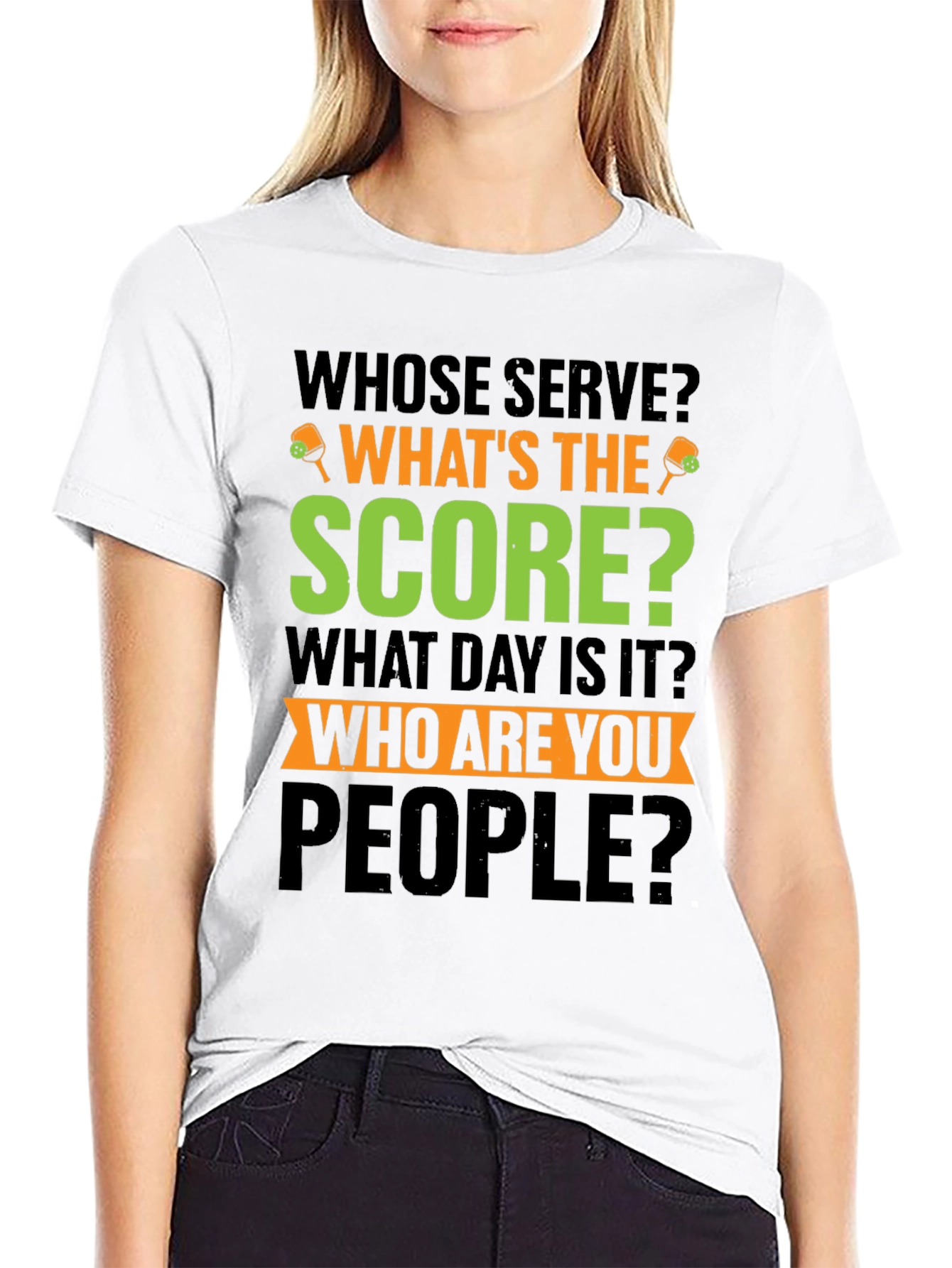 Whose Serve Pickleball T-Shirt