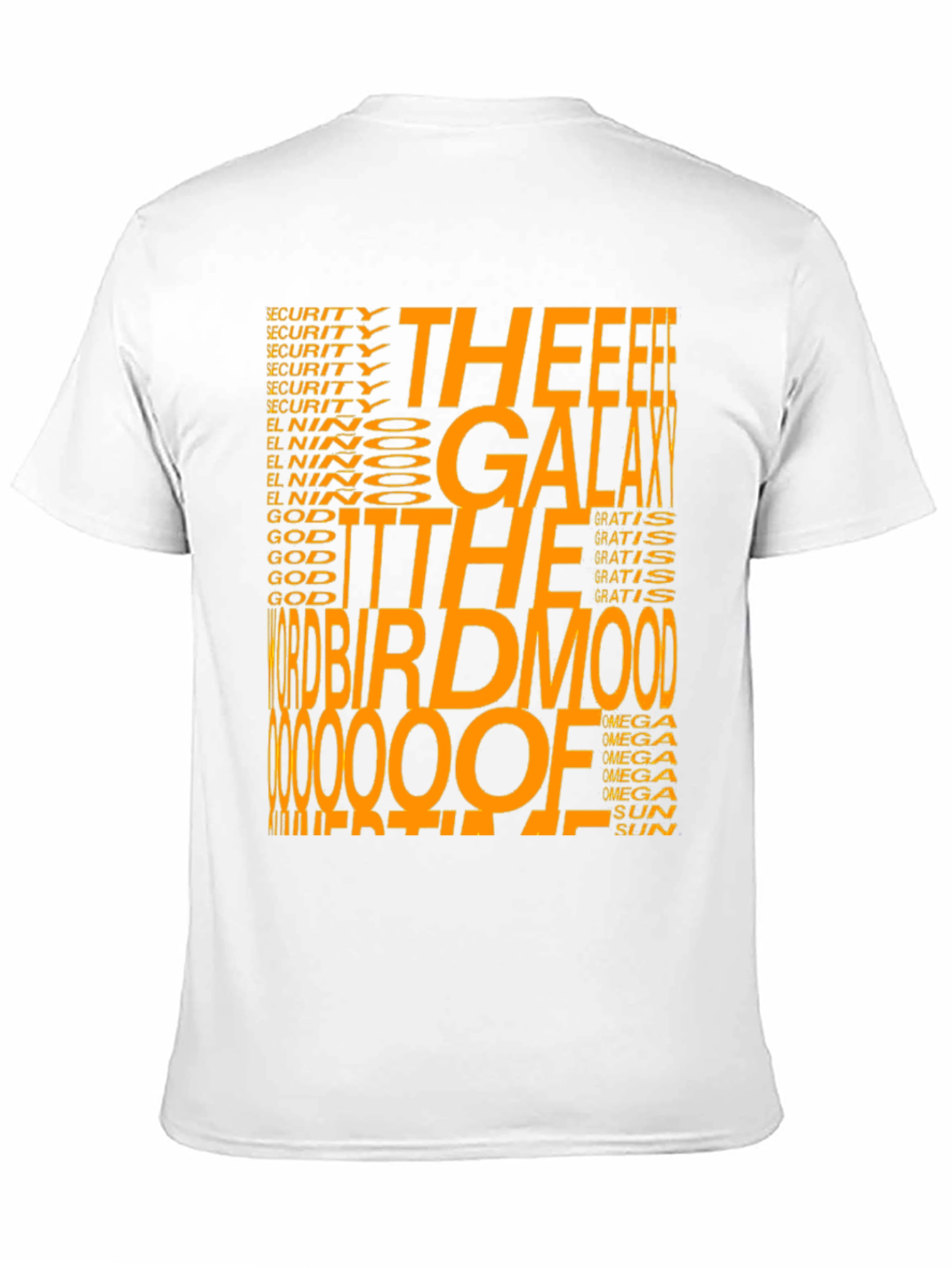 Galaxy Birdmood Graphic Tee - Unisex Black T-Shirt