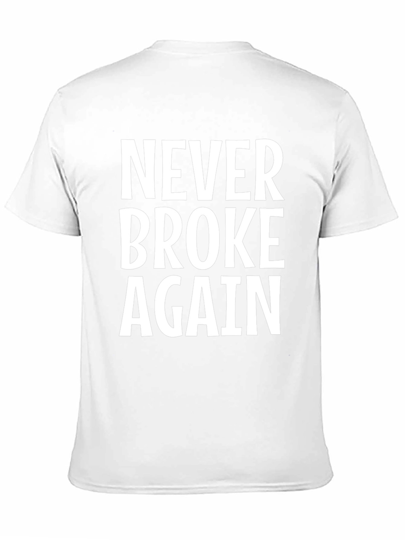 Never Broke Again Graphic Tee - Black