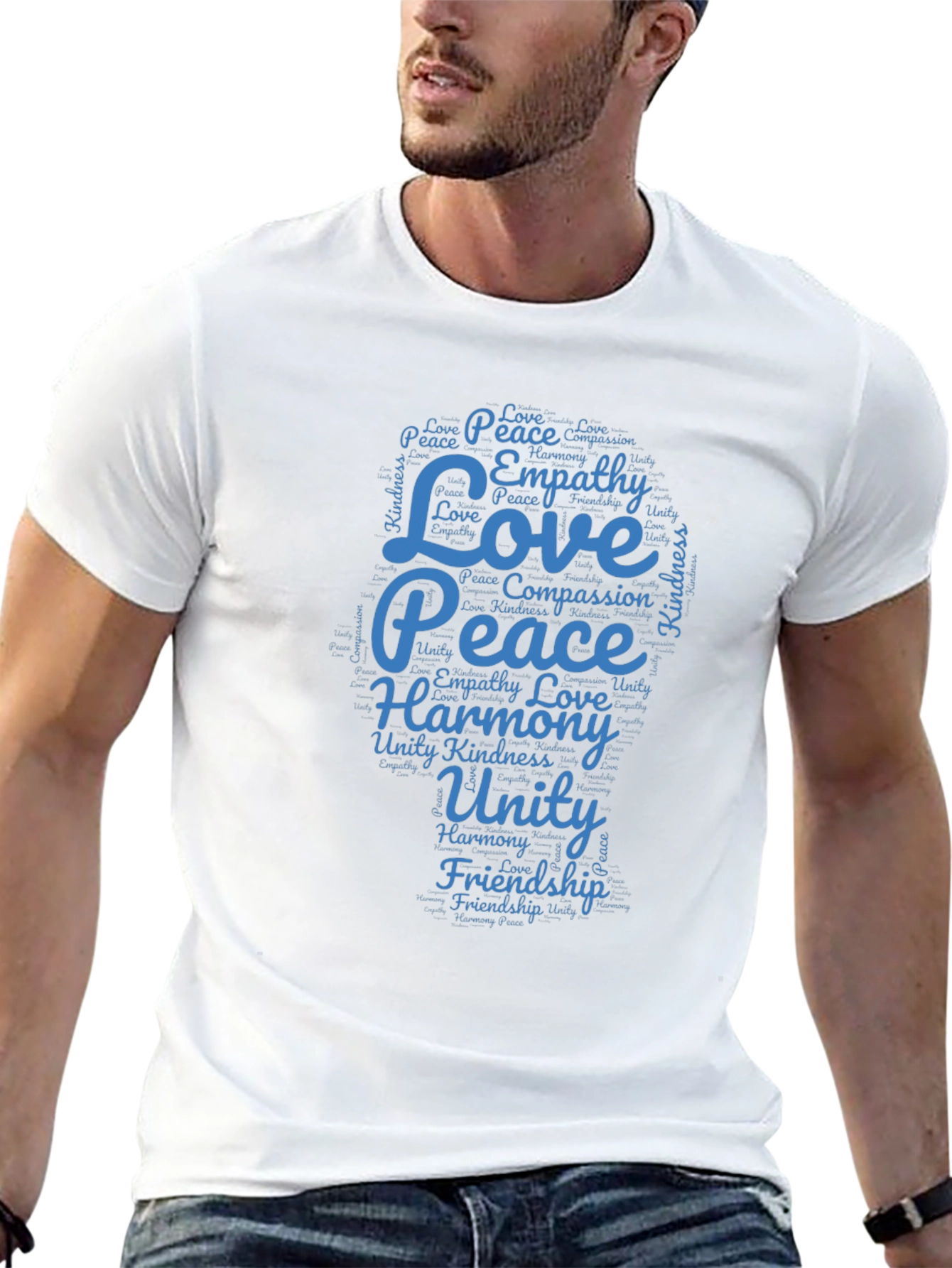 Love Peace Friendship Graphic T-Shirt