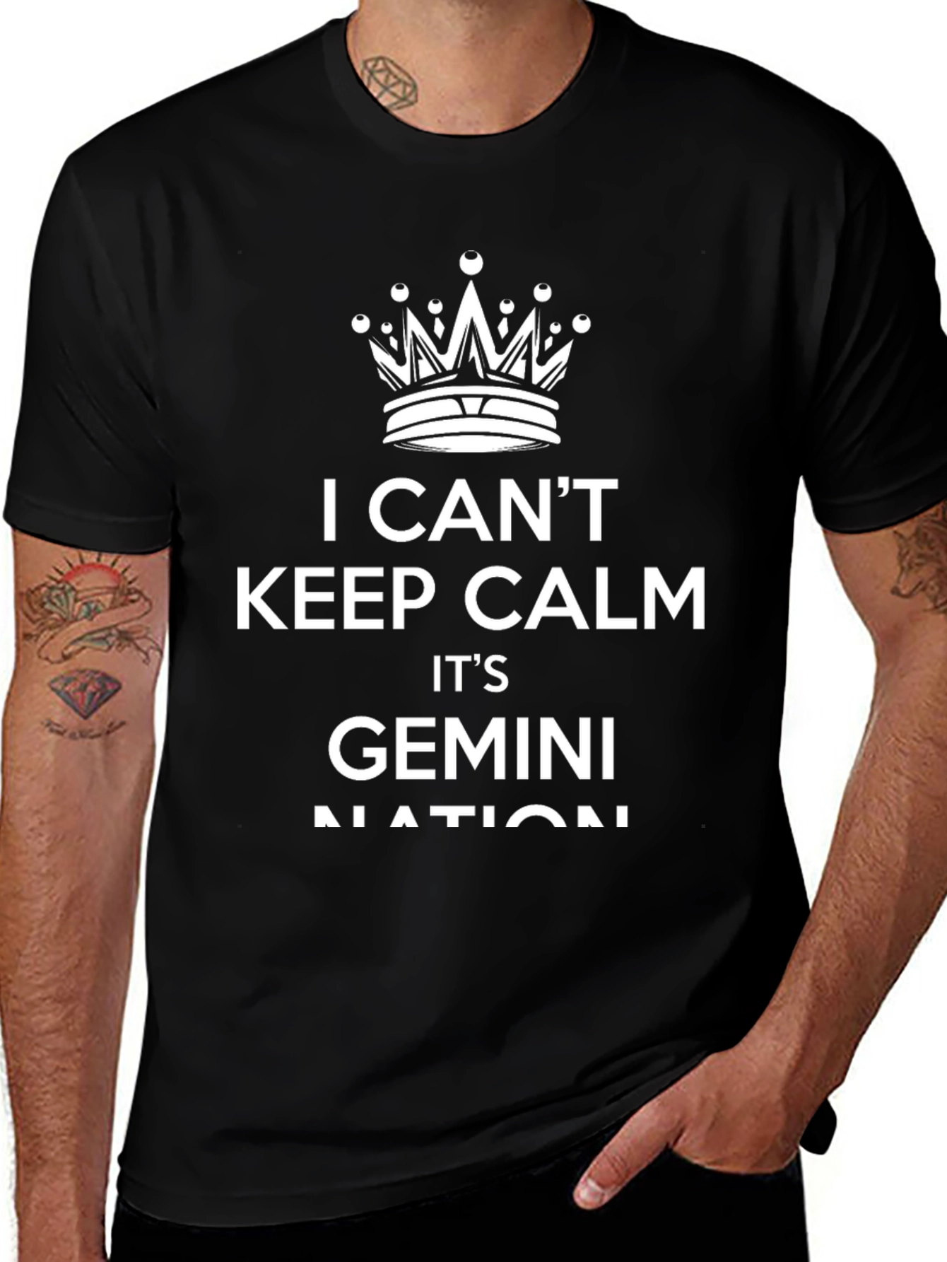 I Cant Keep Calm Its Gemini Nation T-Shirt