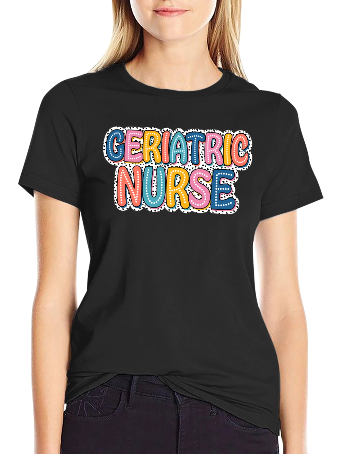 Geriatric Nurse T-Shirt - Funny Nurse Tee
