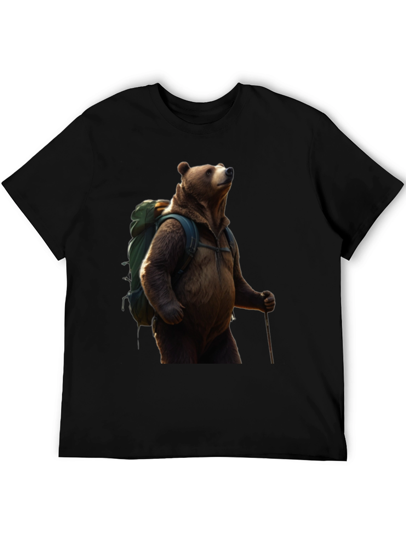 Bear Hiking T-Shirt - Adventure Ready Apparel