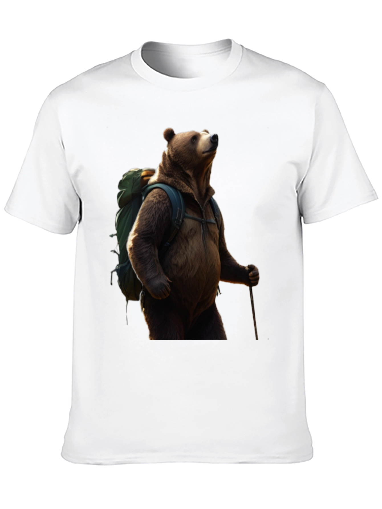 Bear Hiking T-Shirt - Adventure Ready Apparel