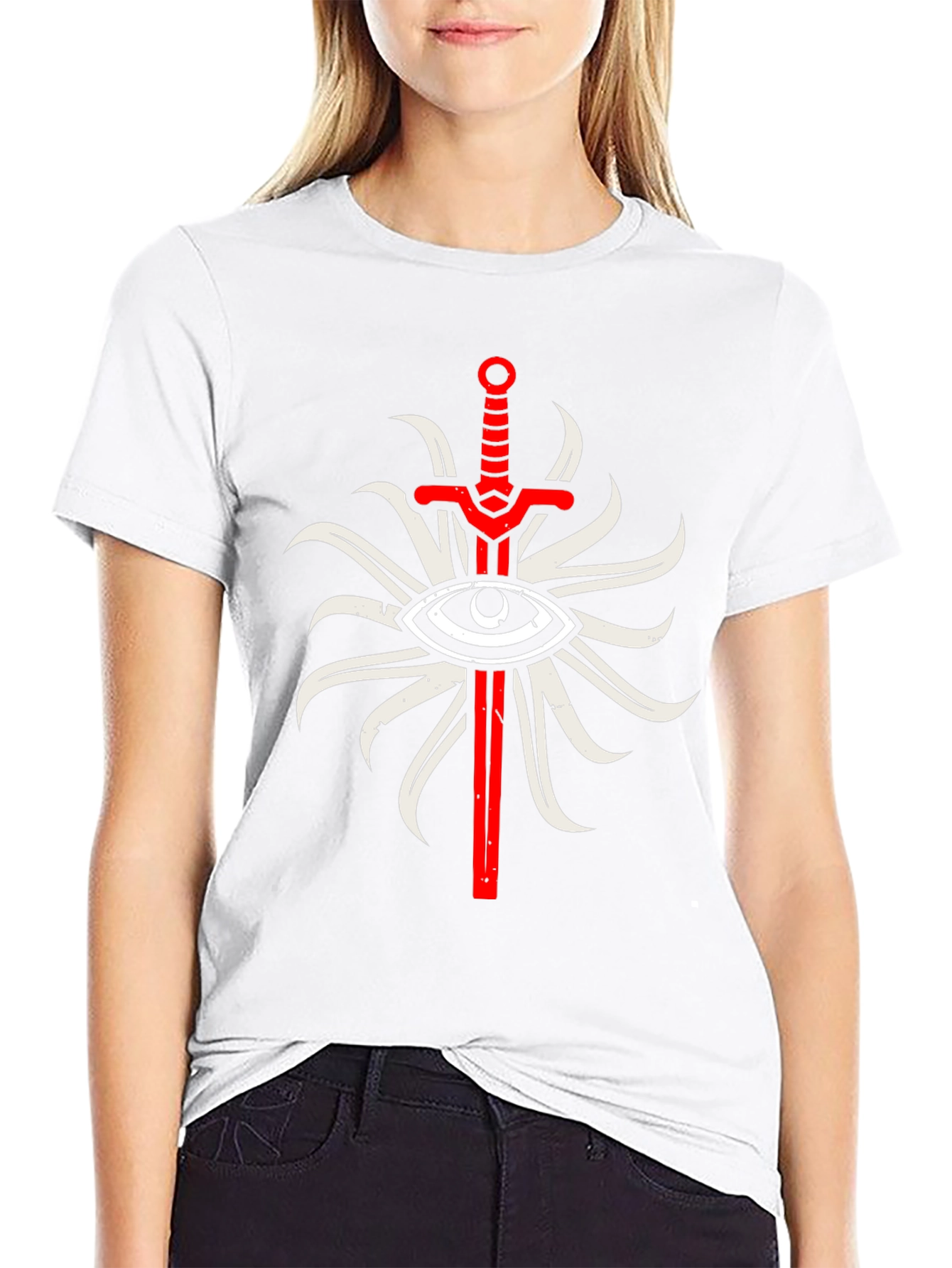 Eye & Sword Graphic T-Shirt