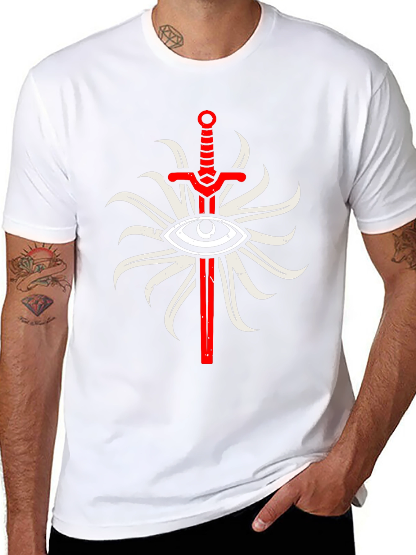 Eye & Sword Graphic T-Shirt