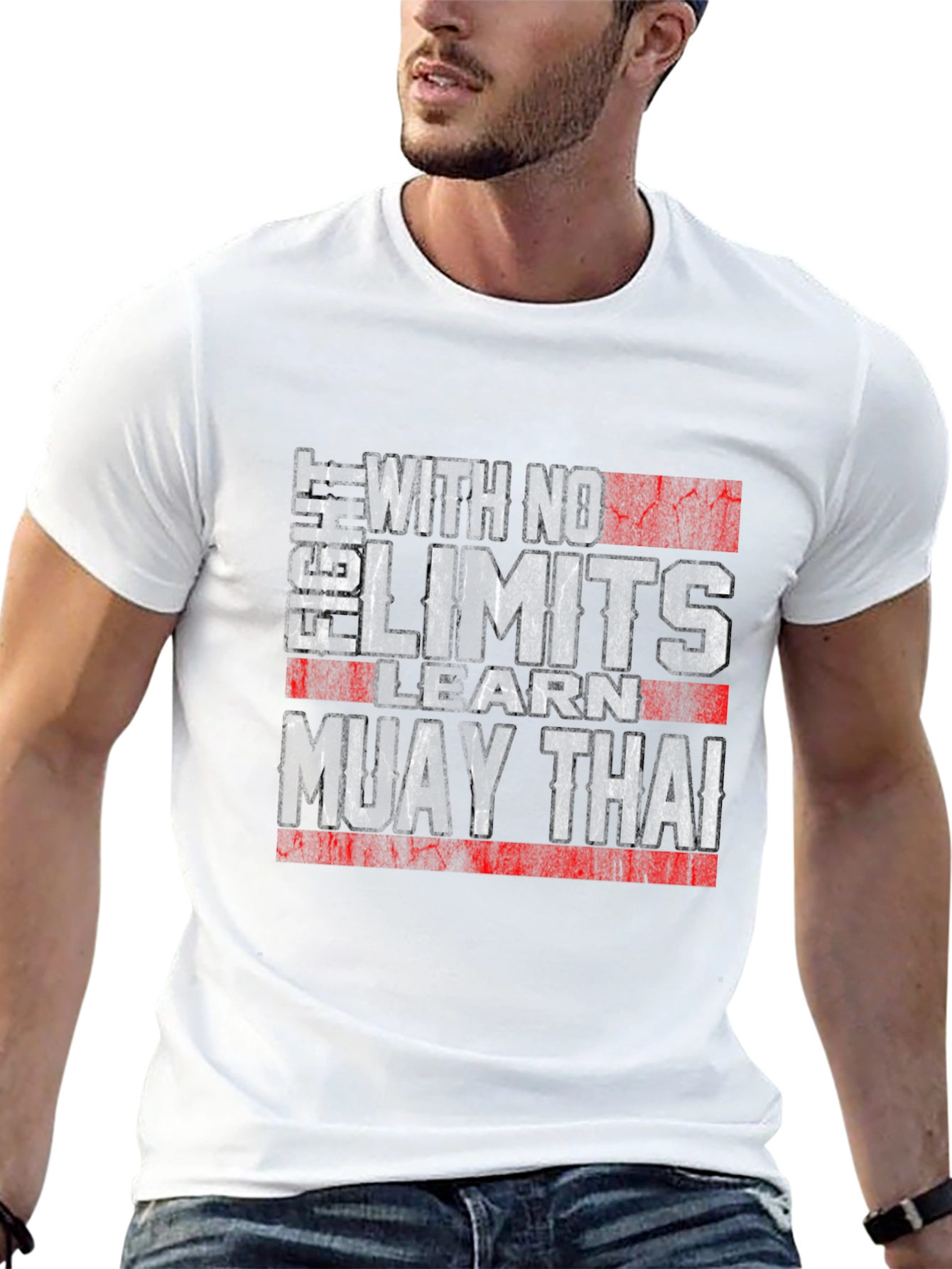 Muay Thai No Limits T-Shirt MMA Fighter Training