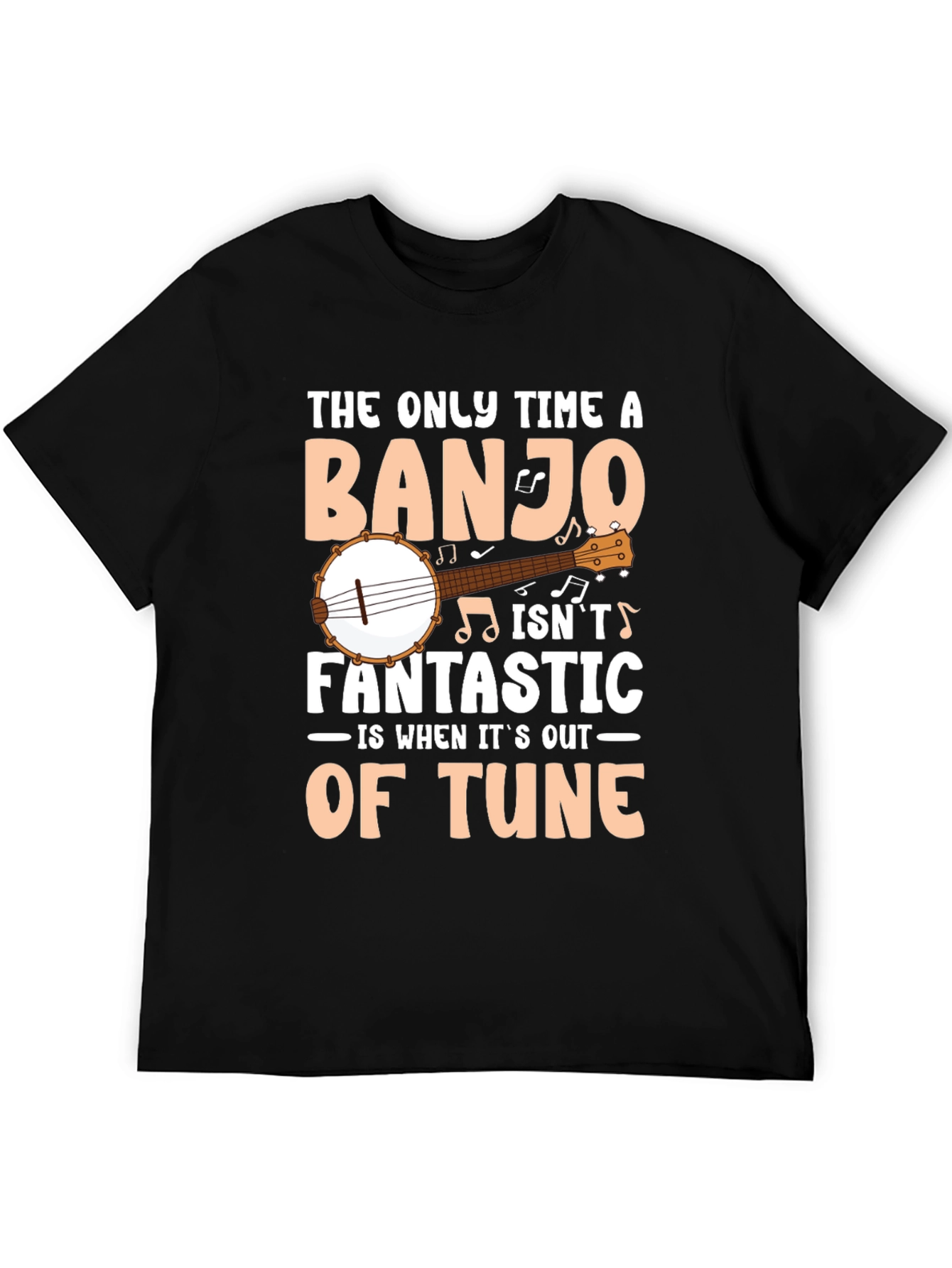 Banjo The Only Time T-Shirt Funny Musician Gift