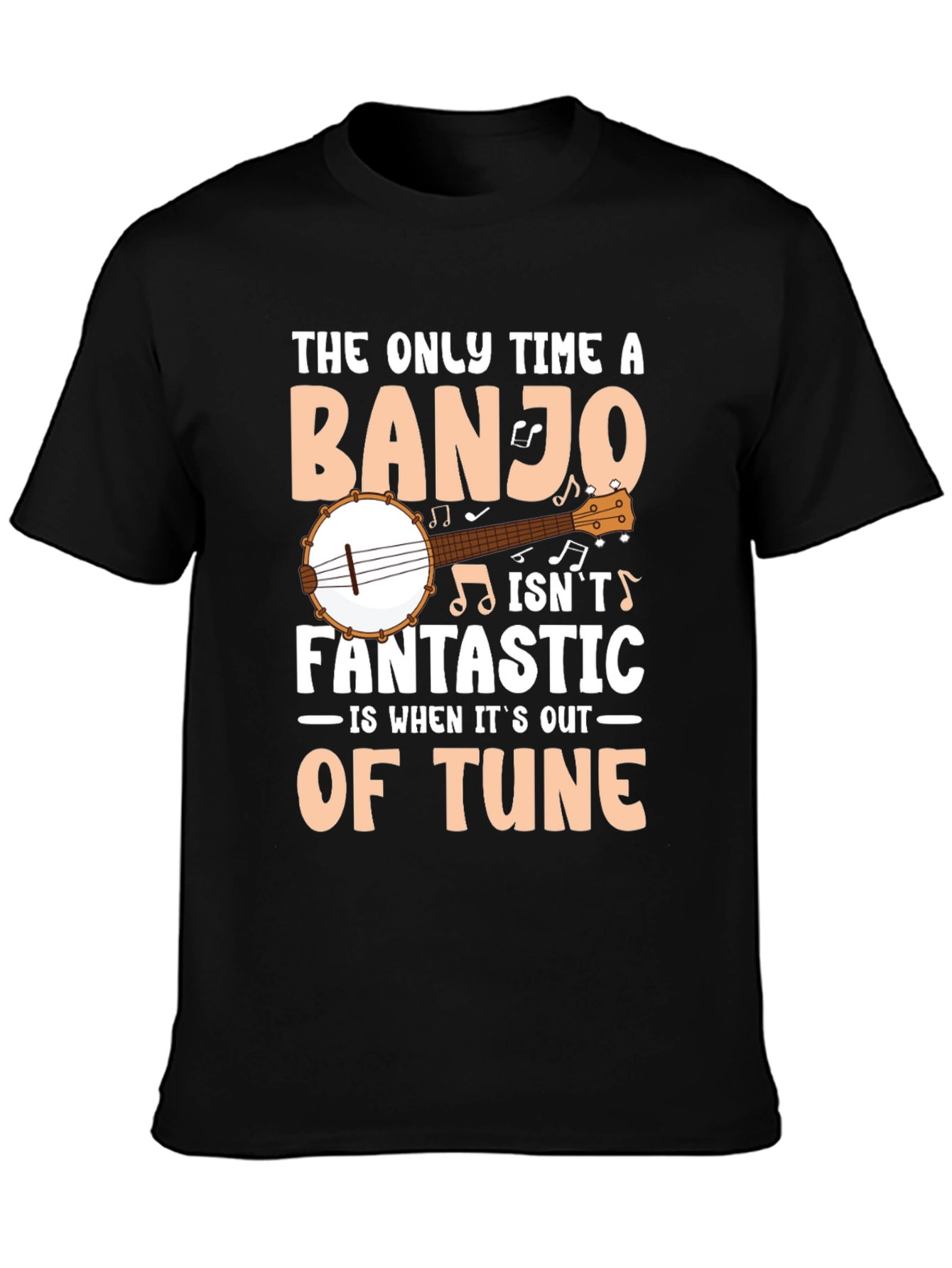 Banjo The Only Time T-Shirt Funny Musician Gift