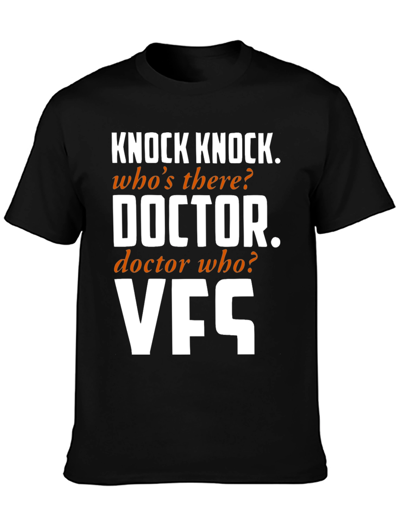 Doctor Who Knock Knock Joke T-Shirt